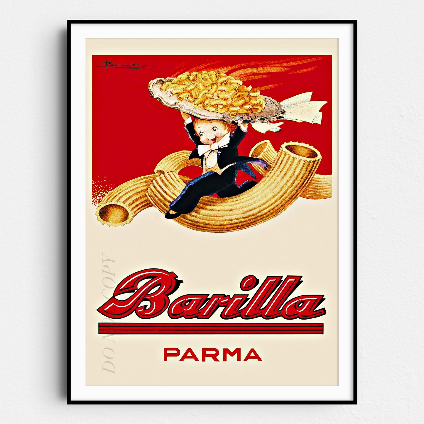 Barilla Parma Food & Drink Vintage Poster