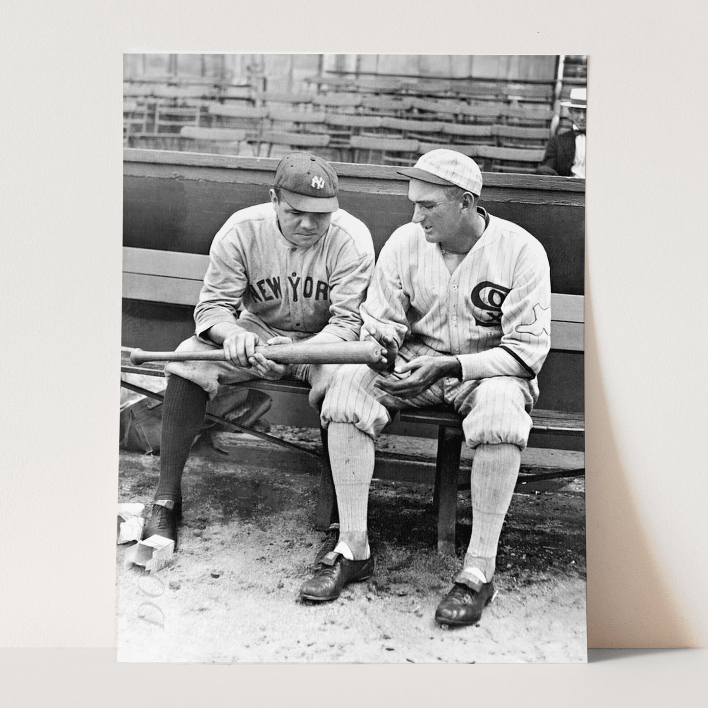 Babe Ruth & Shoeless Joe Jackson