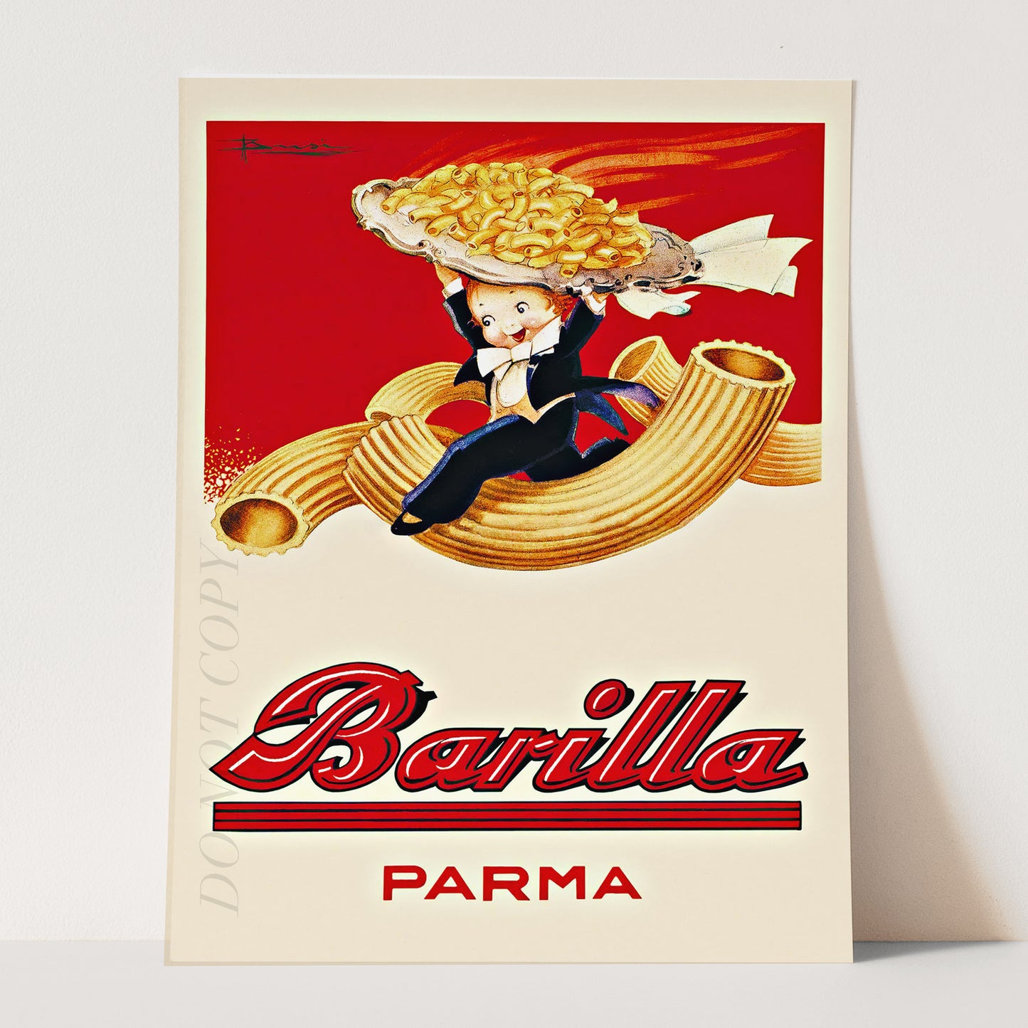 Barilla Parma Food & Drink Vintage Poster