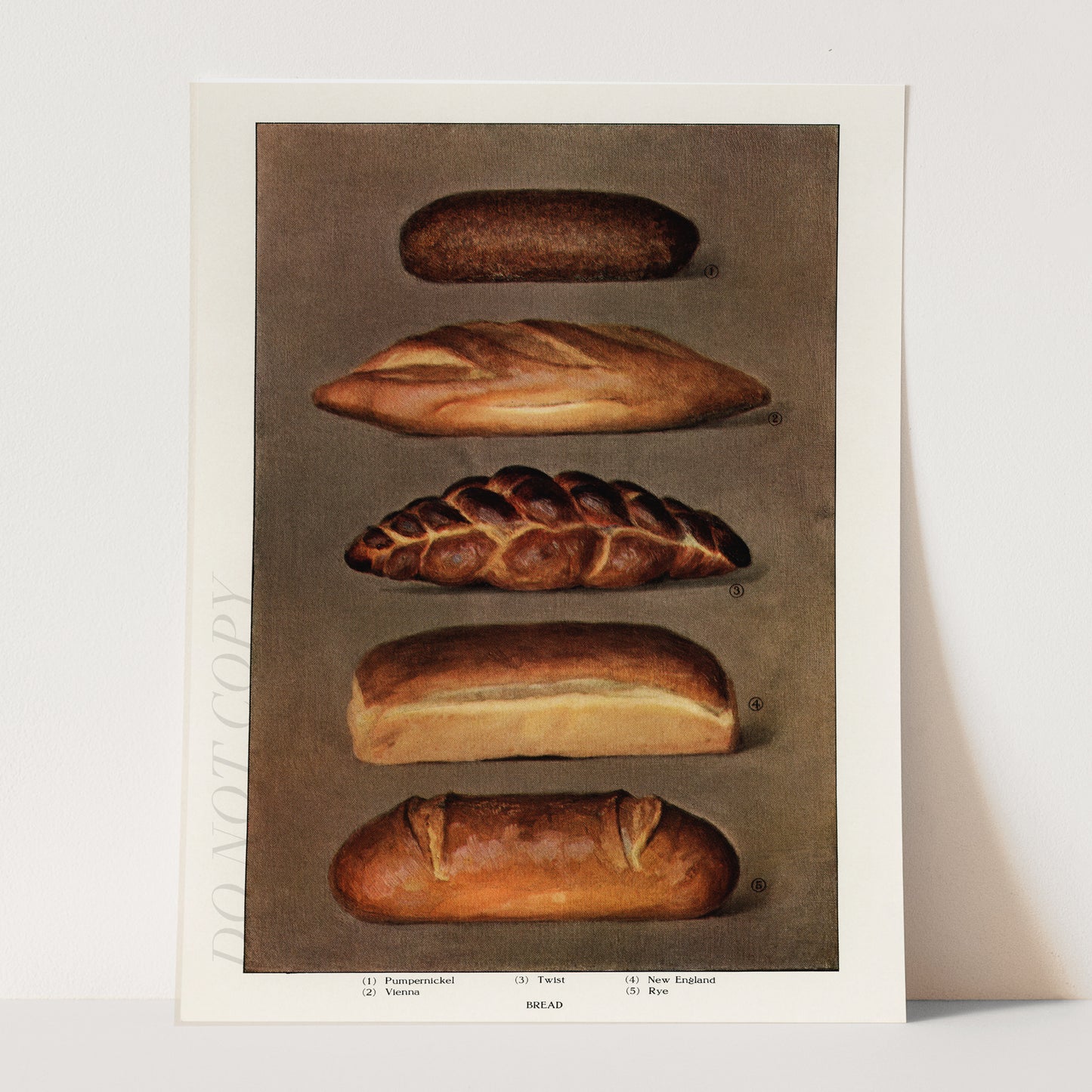 Baked Bread Loaves - The Grocer's Encyclopedia (1911)
