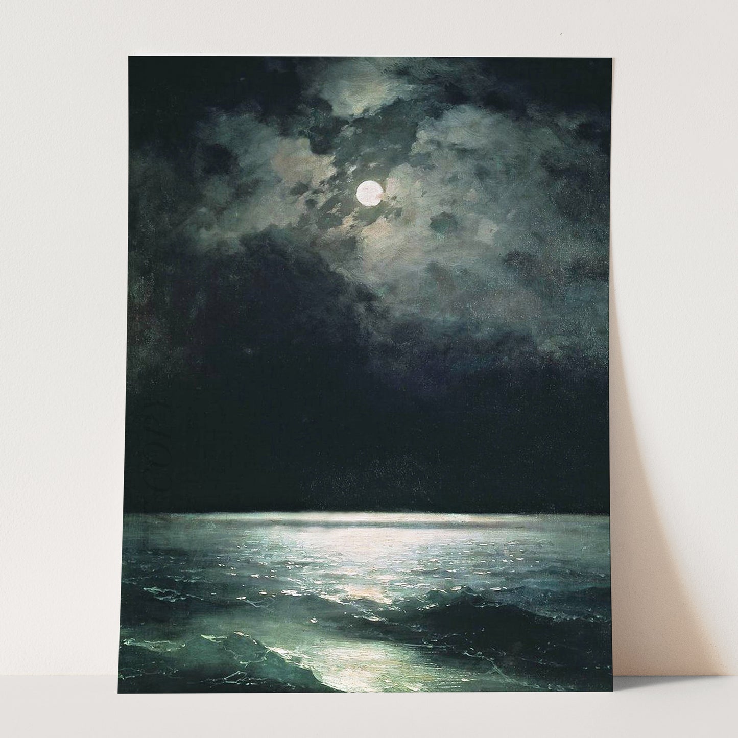 Black Sea at Night (1879) by Ivan Aivazovsky