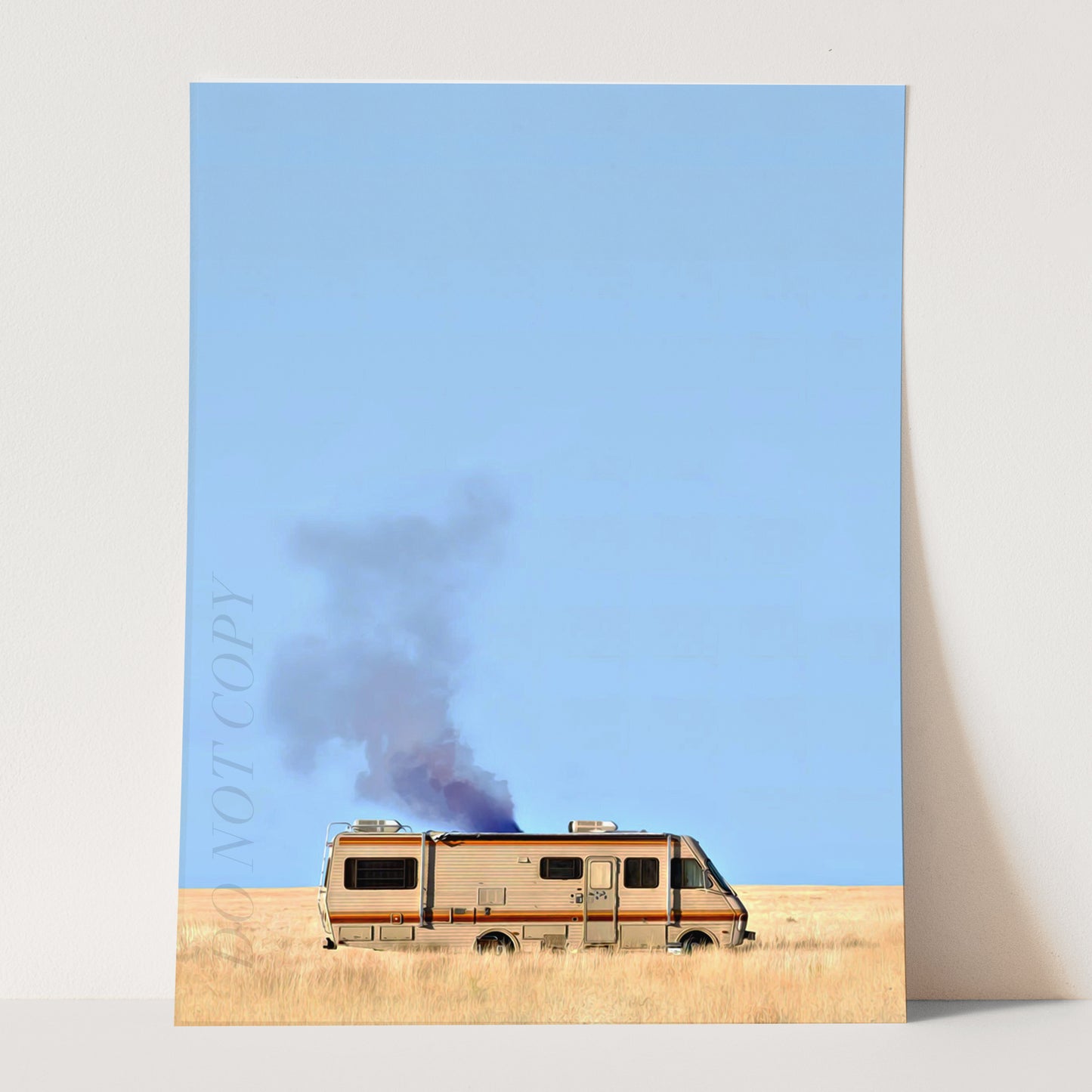 Breaking Bad Cooking In Camper RV In Desert