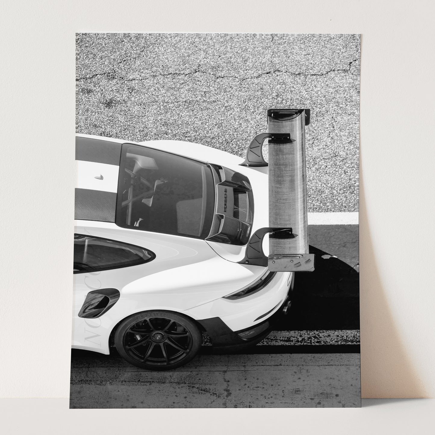 Black & White Porsche 911 GT3 RS