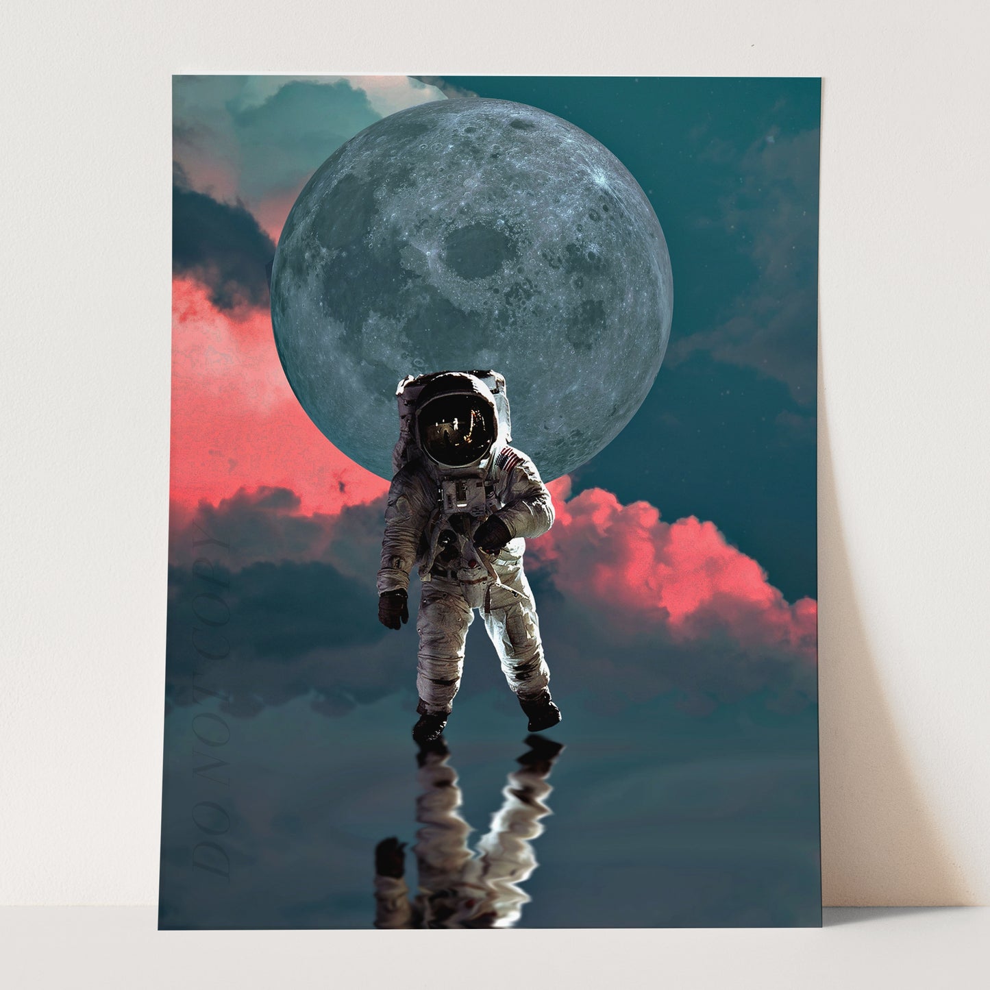 Astronauts Fly On The Moon