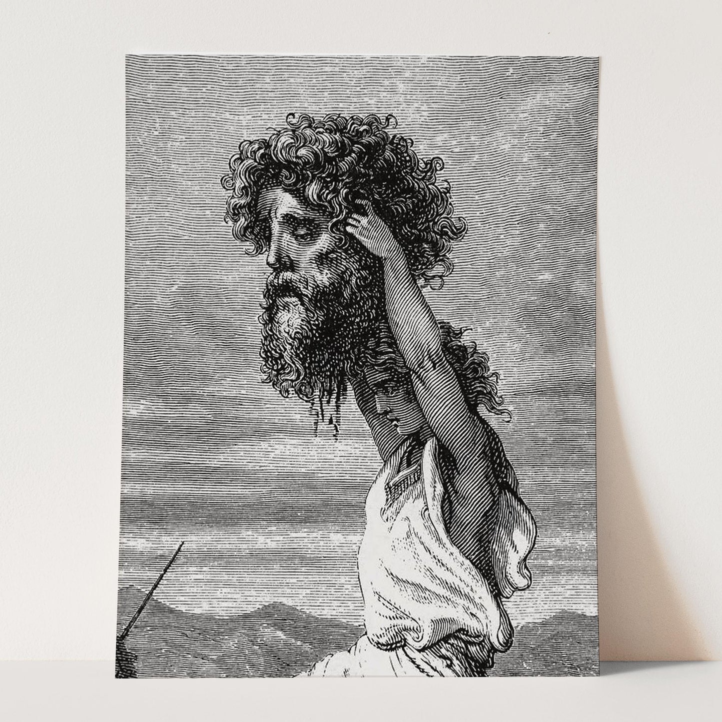 David Slays Goliath by Gustave Dore