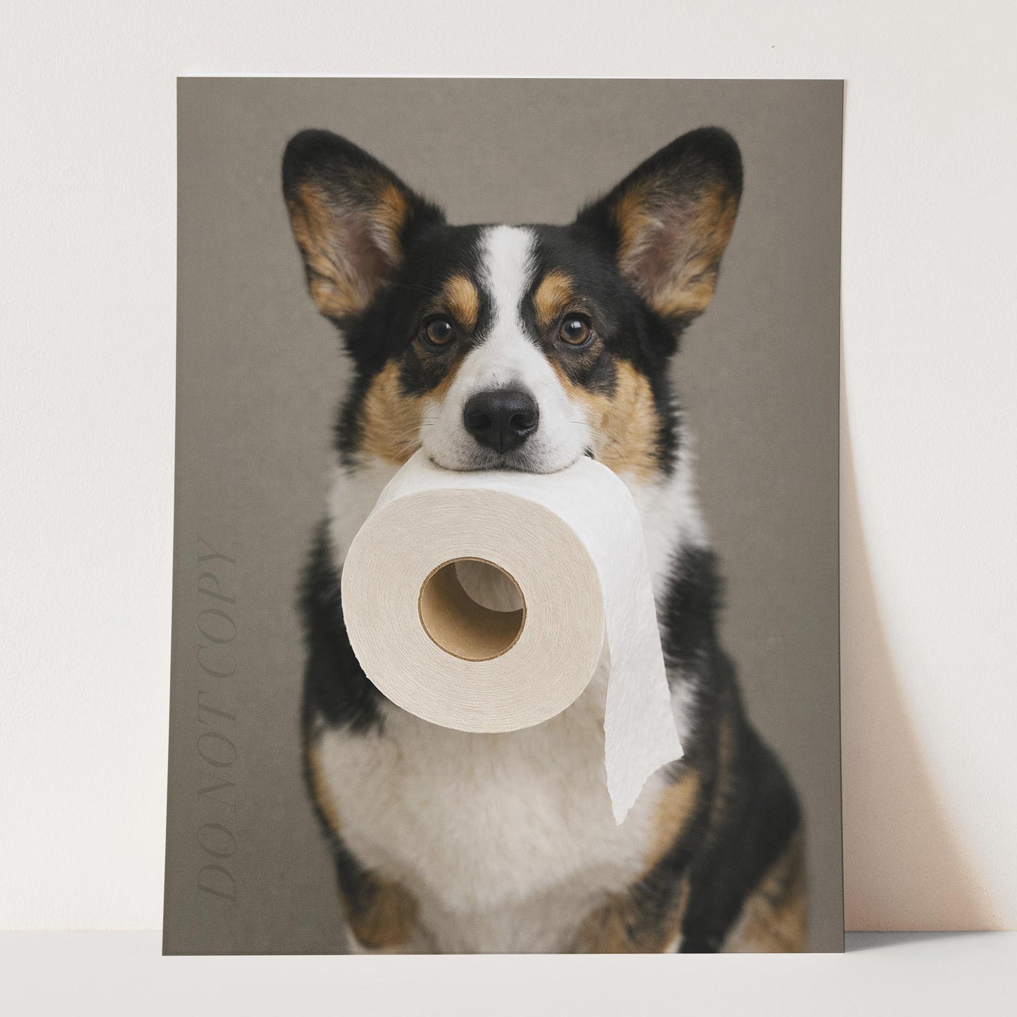Cardigan Welsh Corgi Dog Toilet Paper