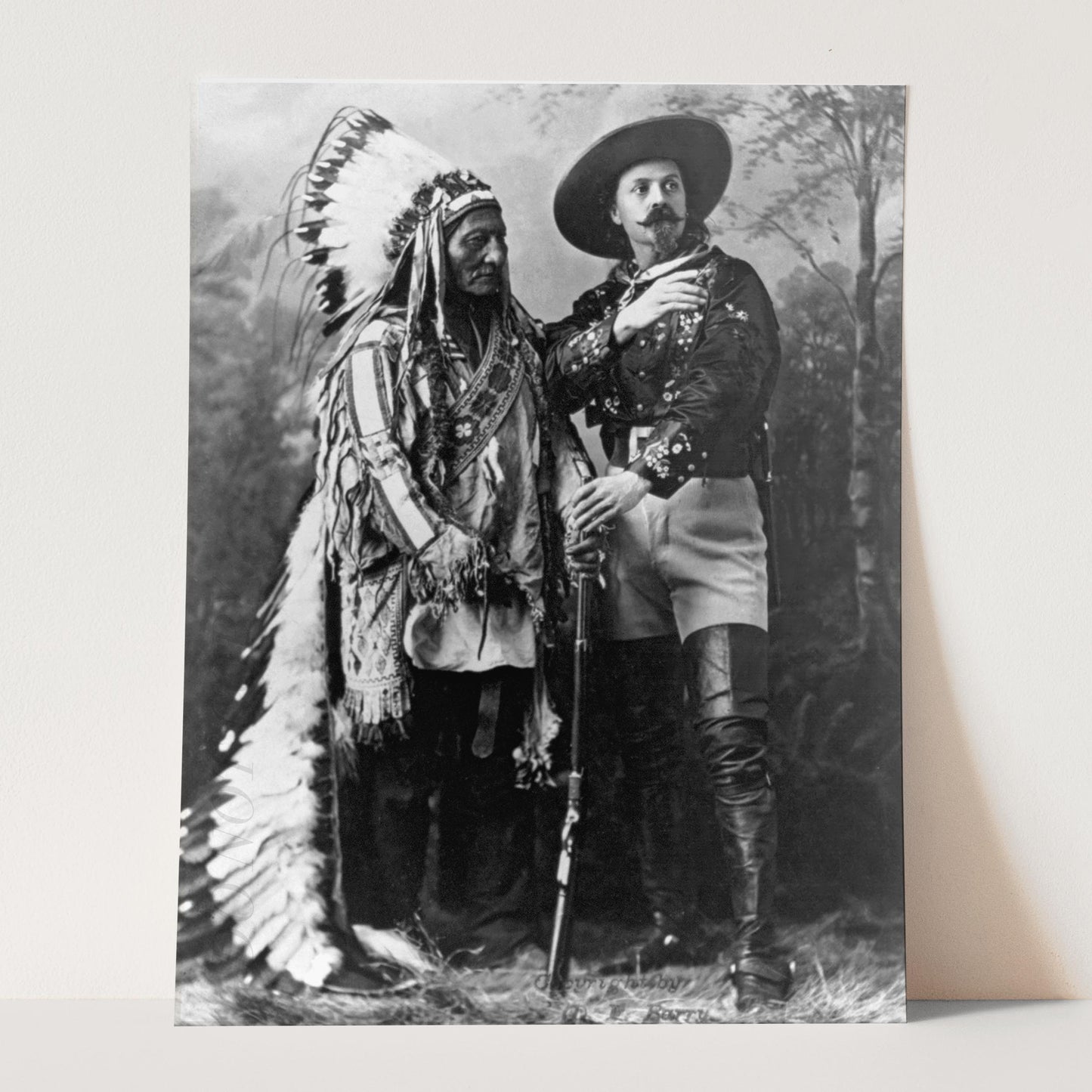 Sitting Bull And Buffalo Bill 1897
