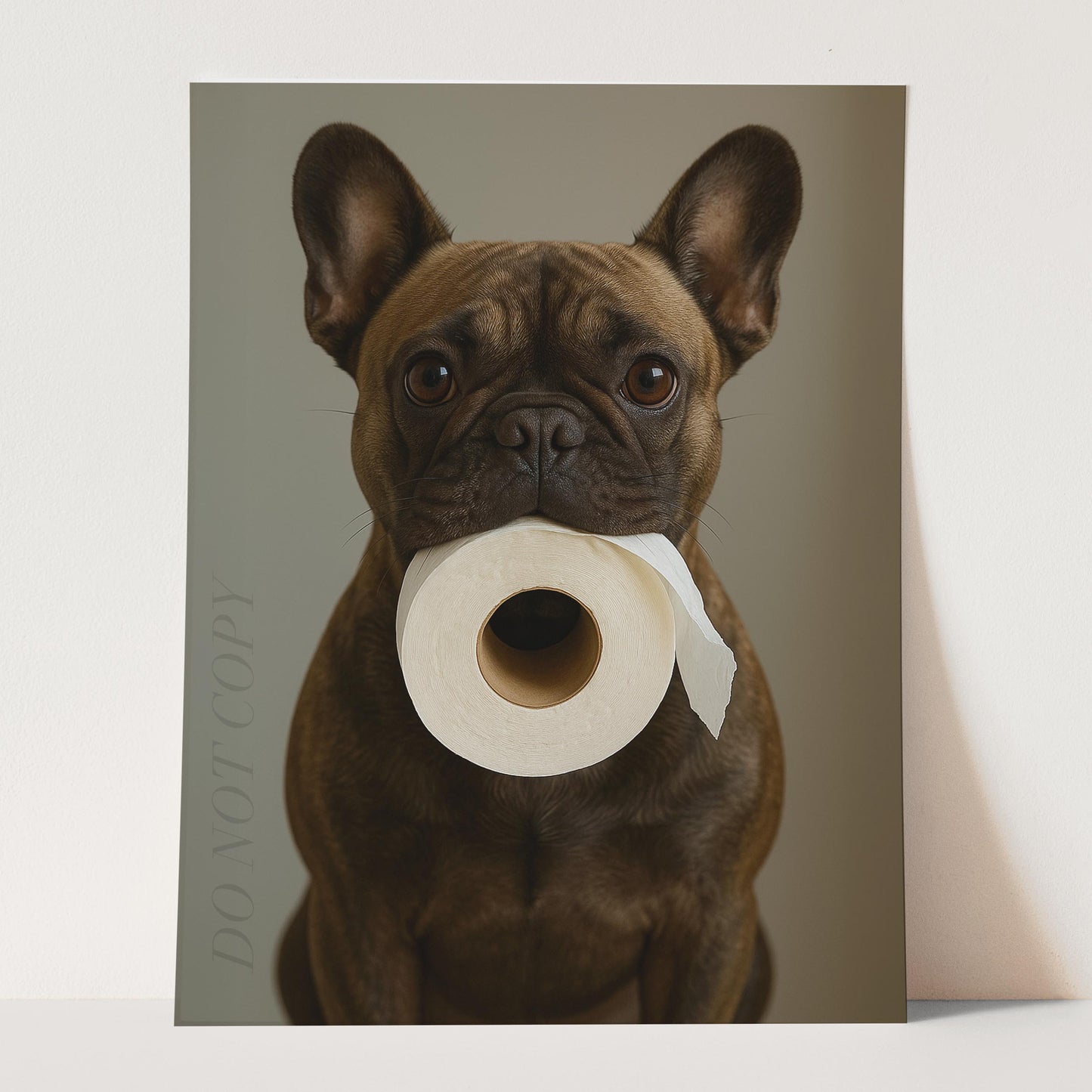 French Bulldog Toilet Paper II