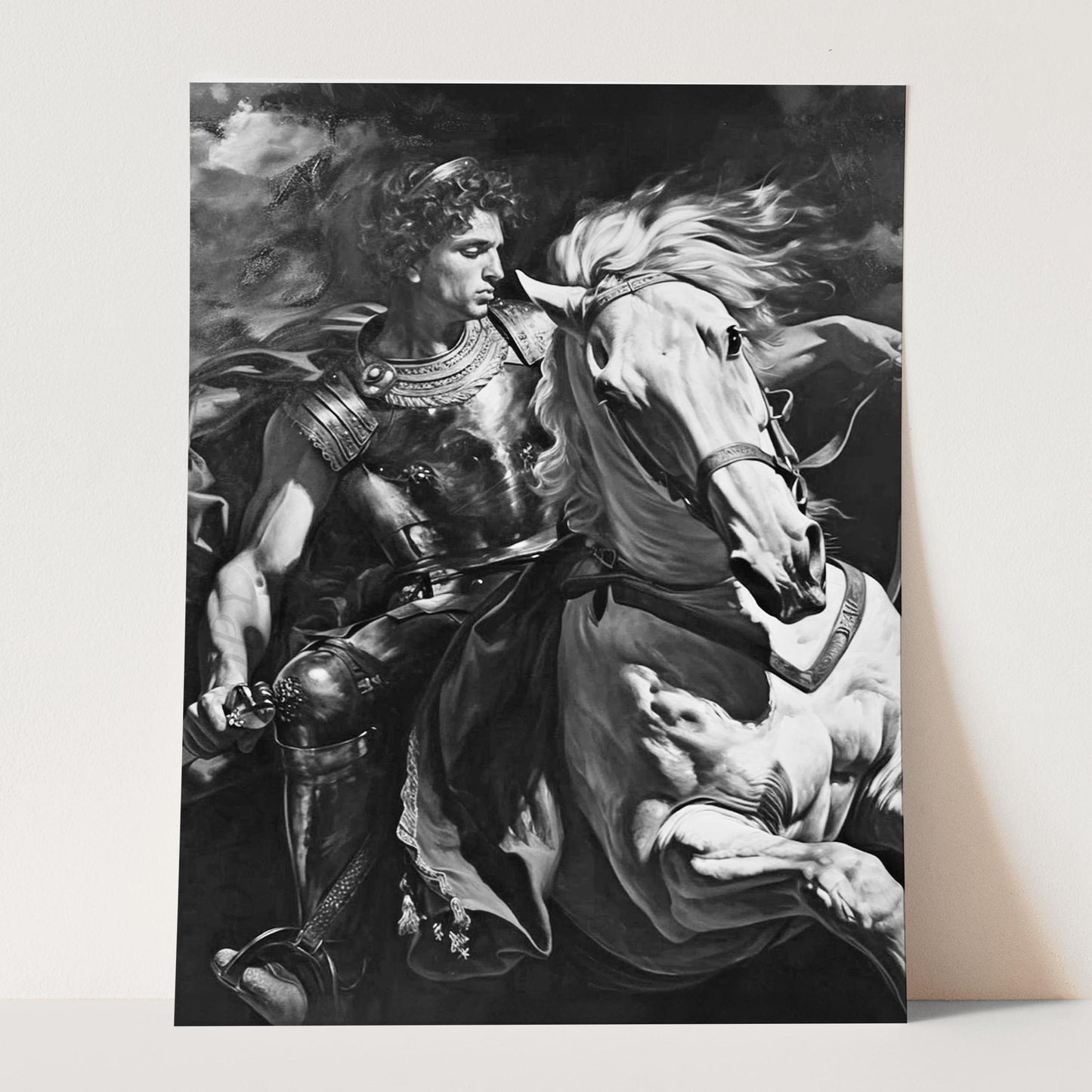 Alexander The Great On Horseback