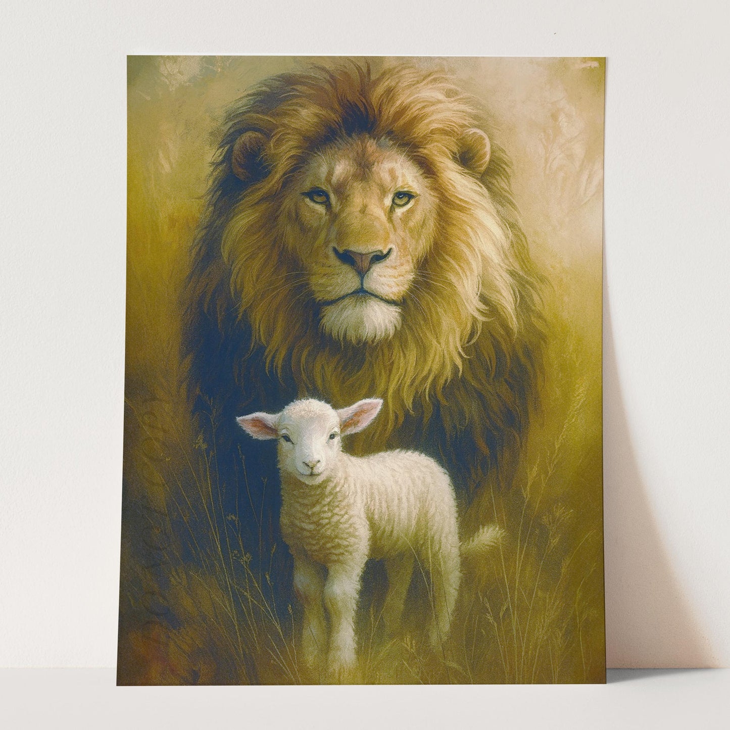 The Lion And The Lamb Jesus Christ