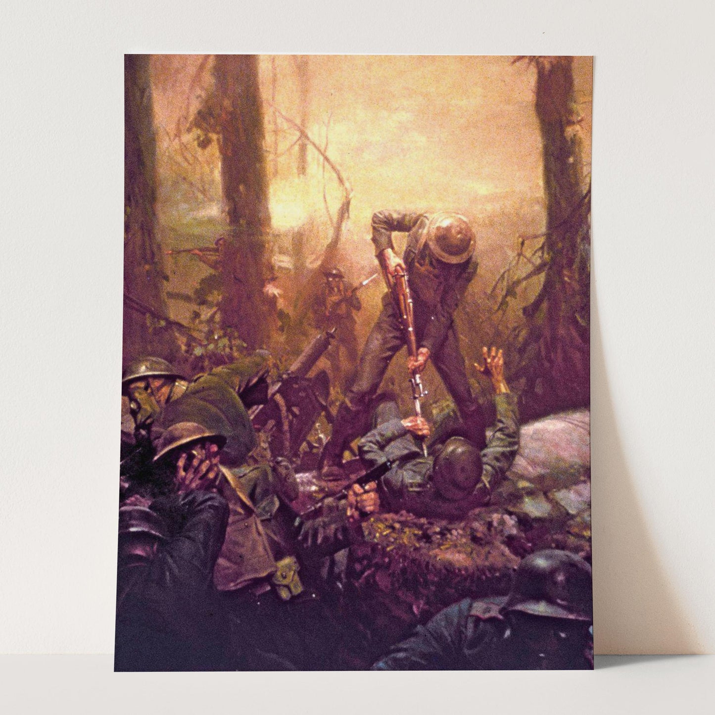 June 1918 American Marines The Battle of Belleau Wood, World War 1