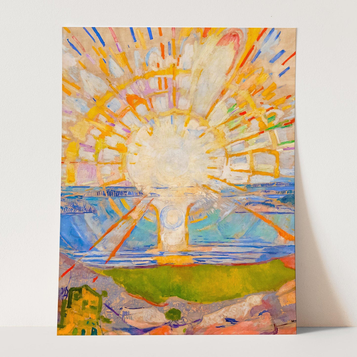The Sun by Edvard Munch