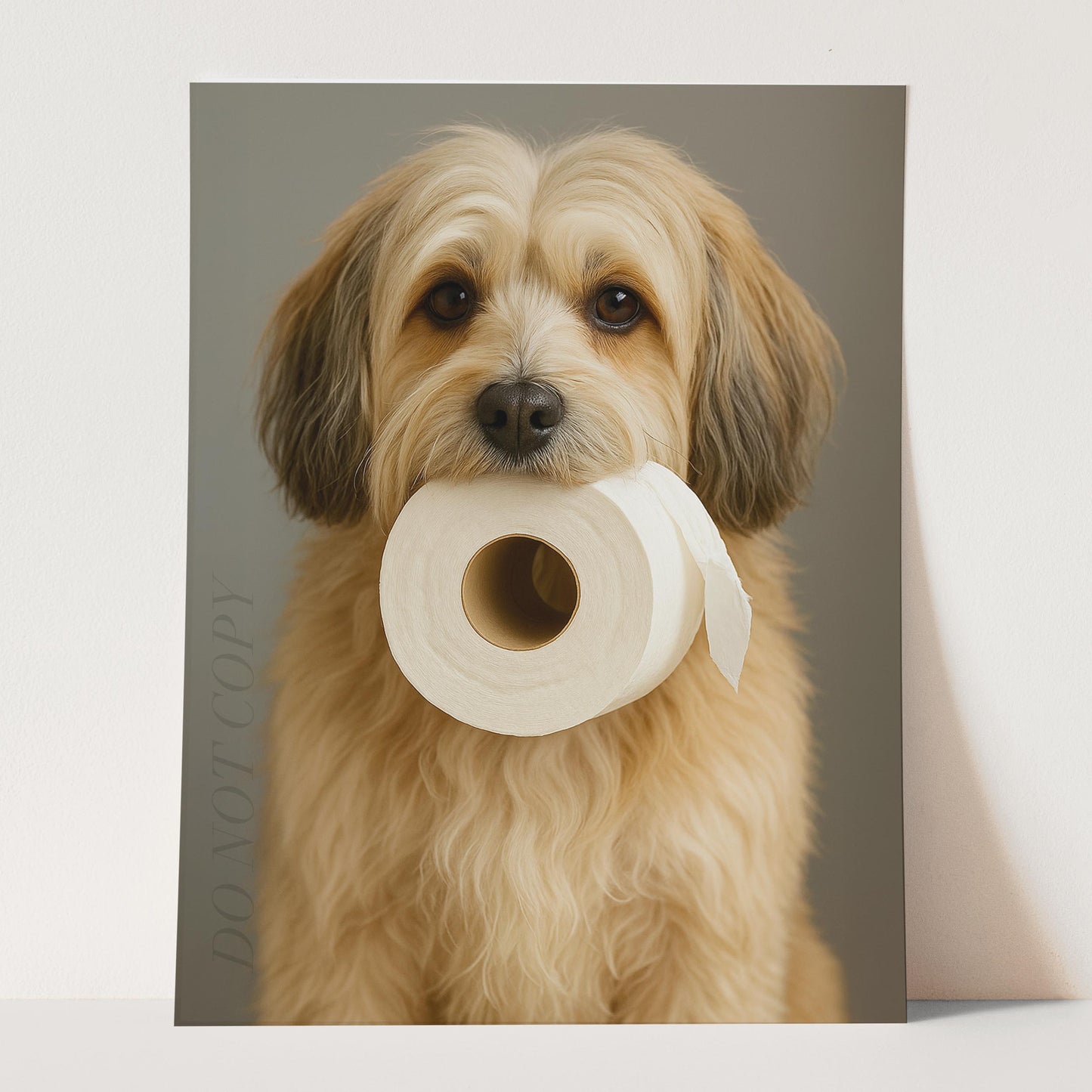 Havanese Dog Toilet Paper