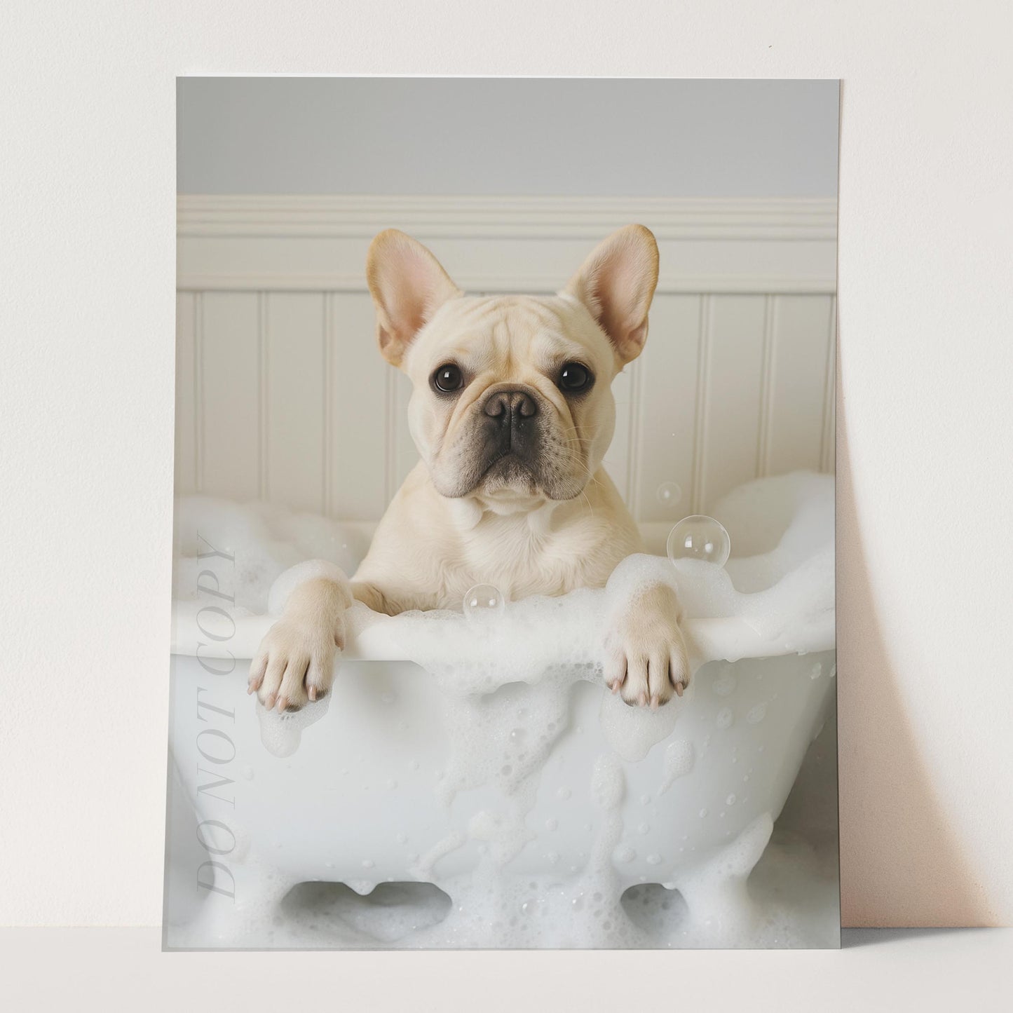 French Bulldog Bubble Bath II