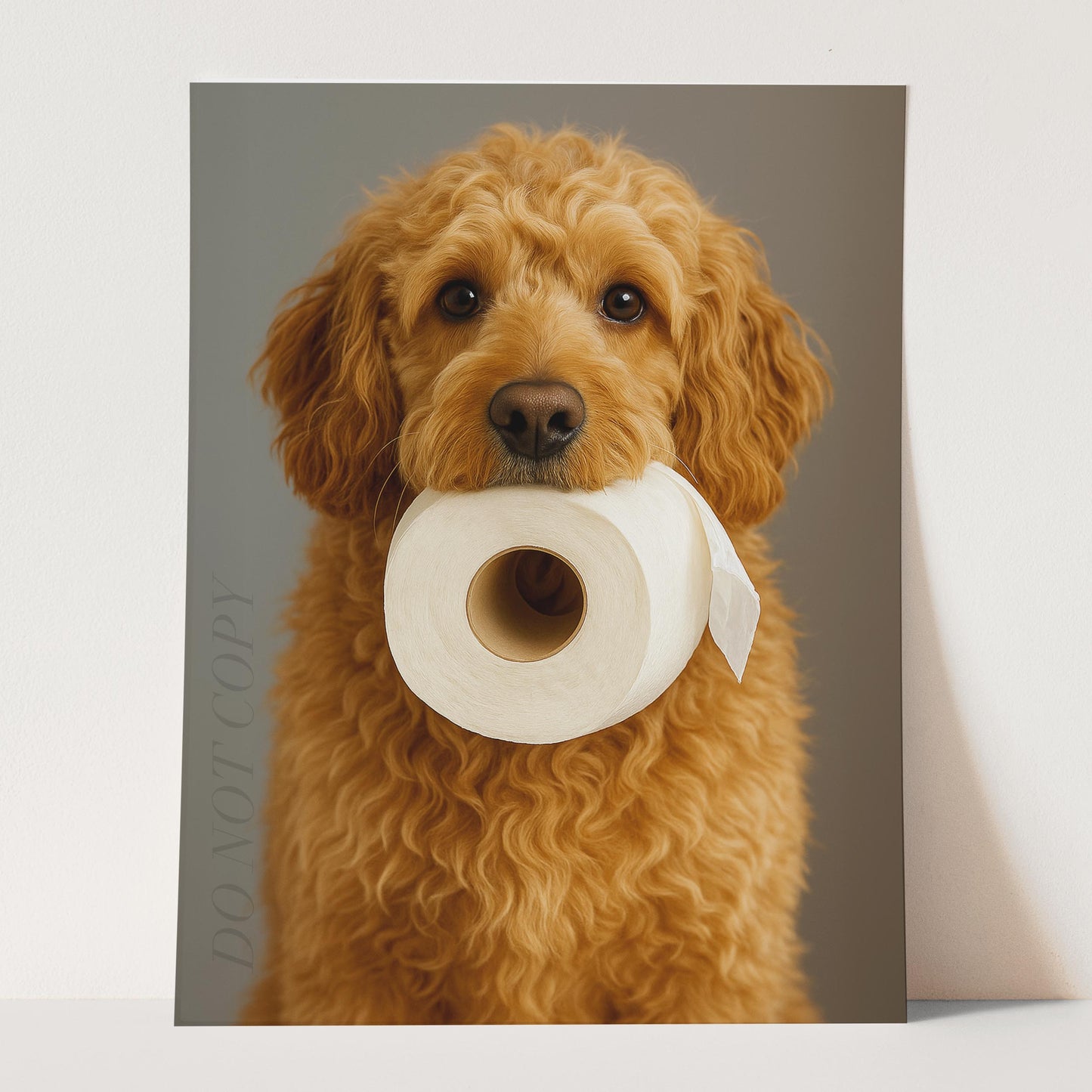 Cockapoo Dog Toilet Paper