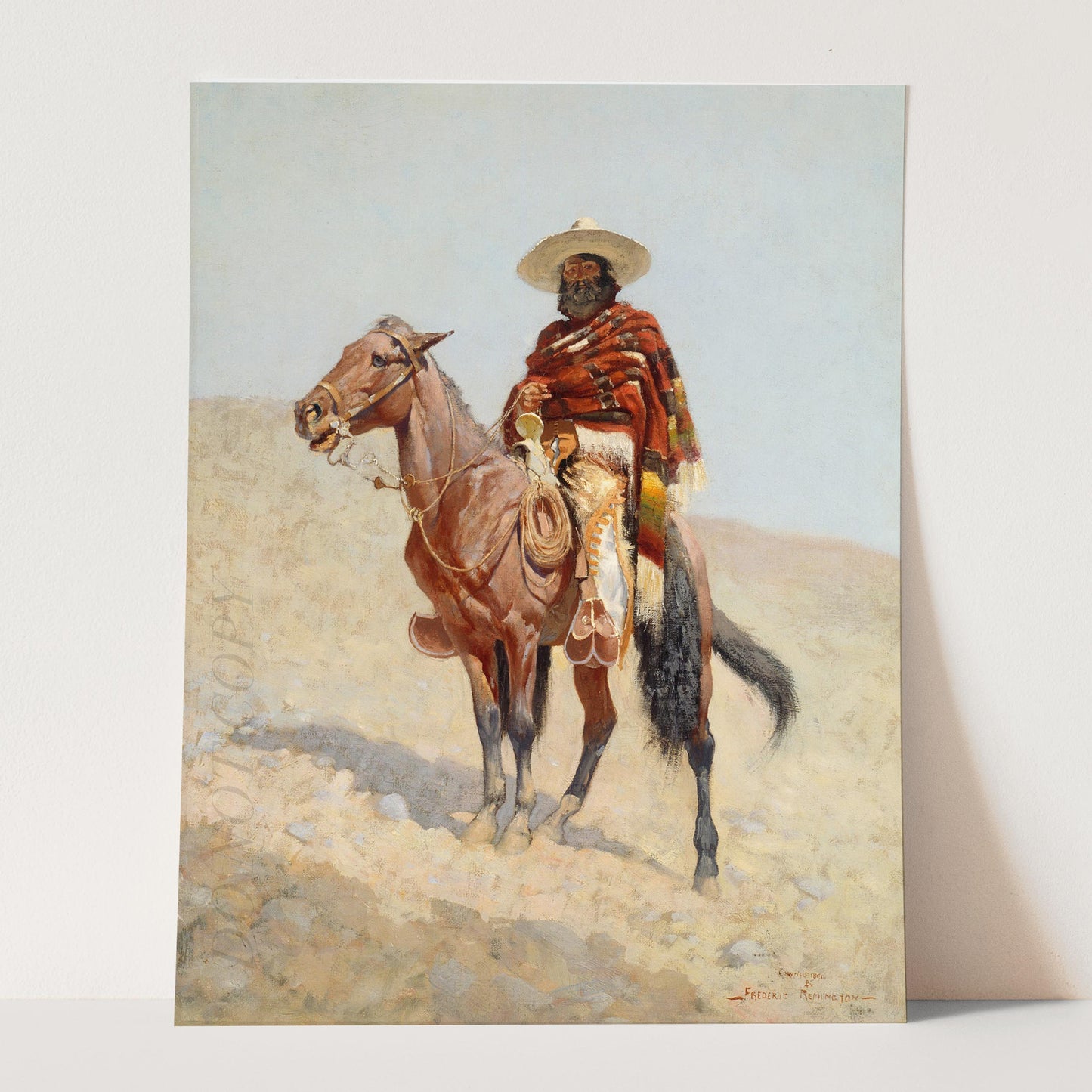 A Mexican Vaquero by Frederic Remington