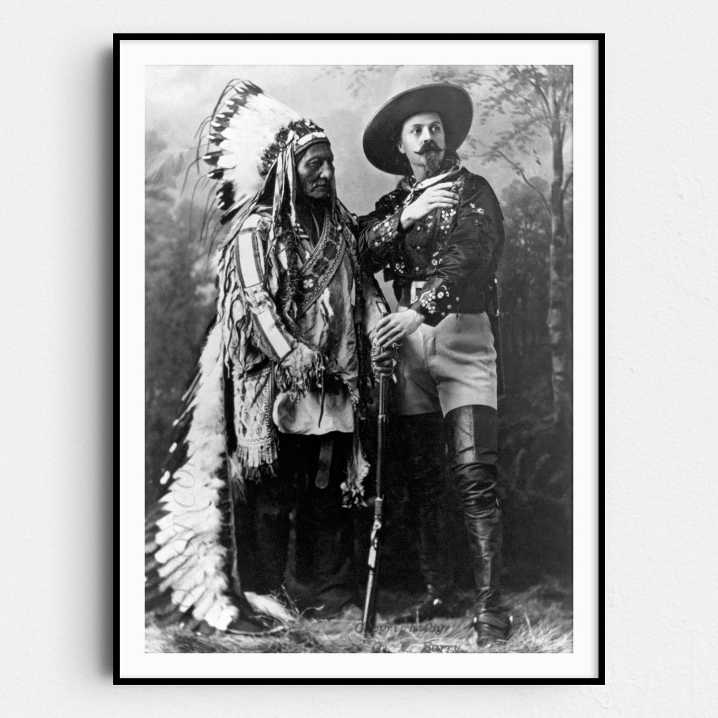 Sitting Bull And Buffalo Bill 1897