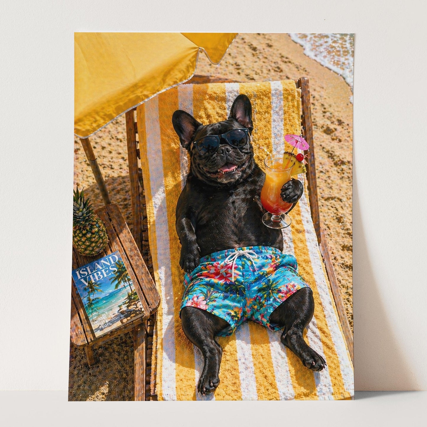 French Bulldog - Beach Life 4