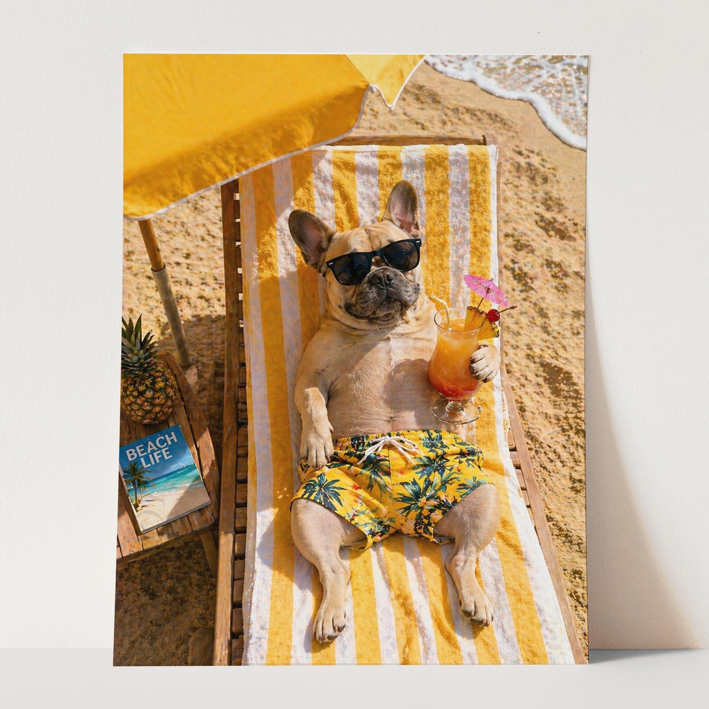 French Bulldog - Beach Life