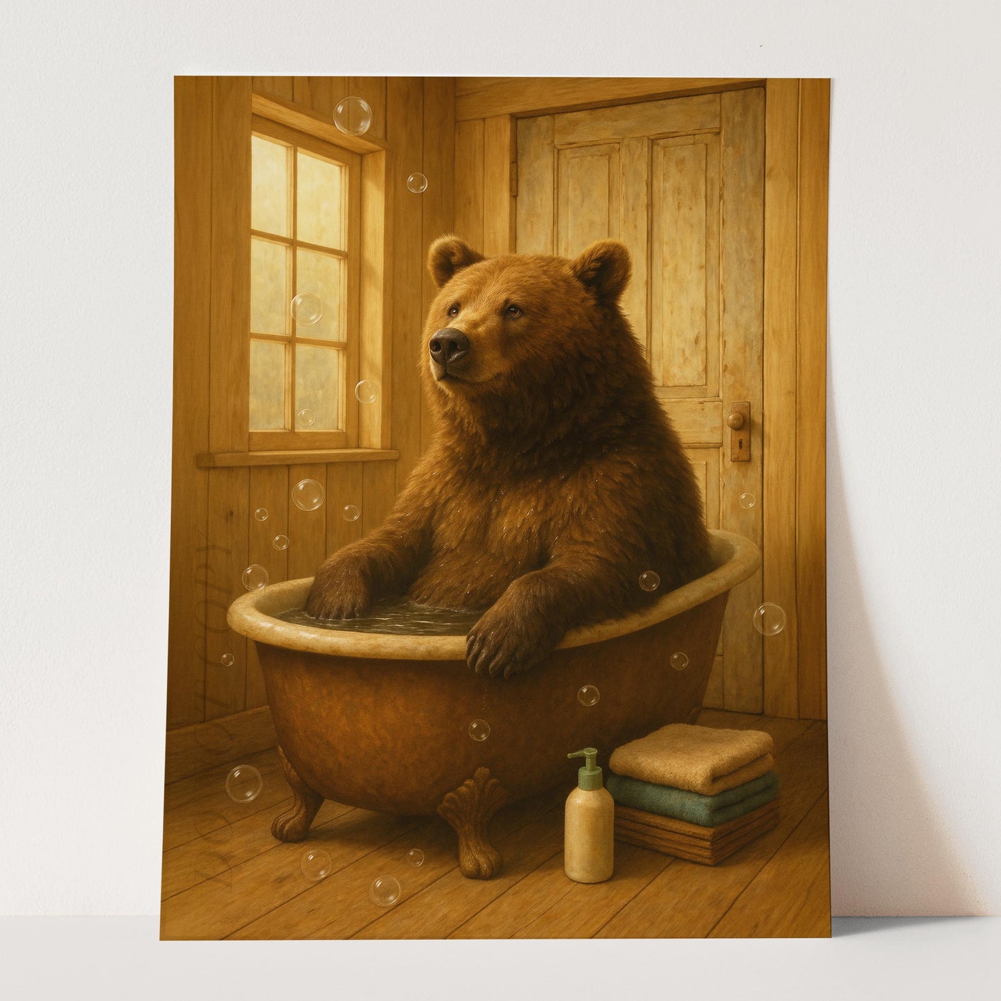 Bear Bathtub Bubble Bath