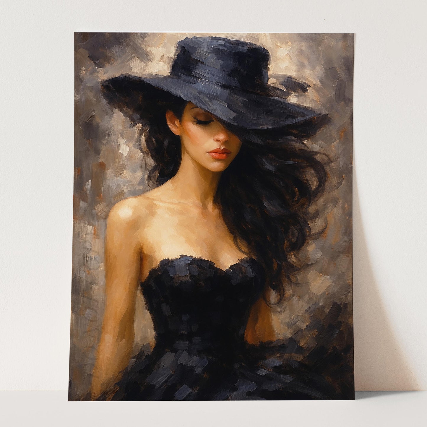 The Woman In The Black Dress