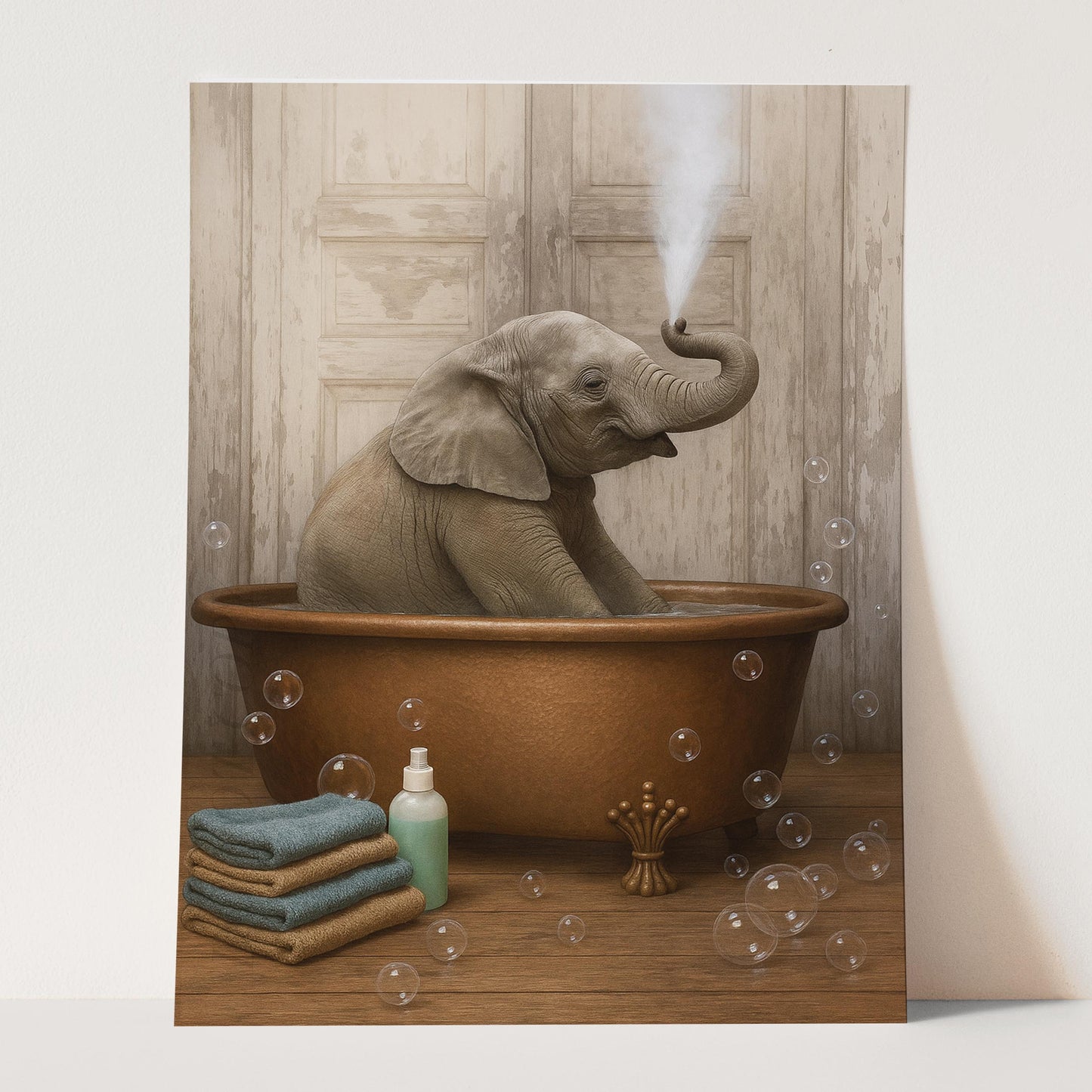 Elephant Bathtub Bubble Bath