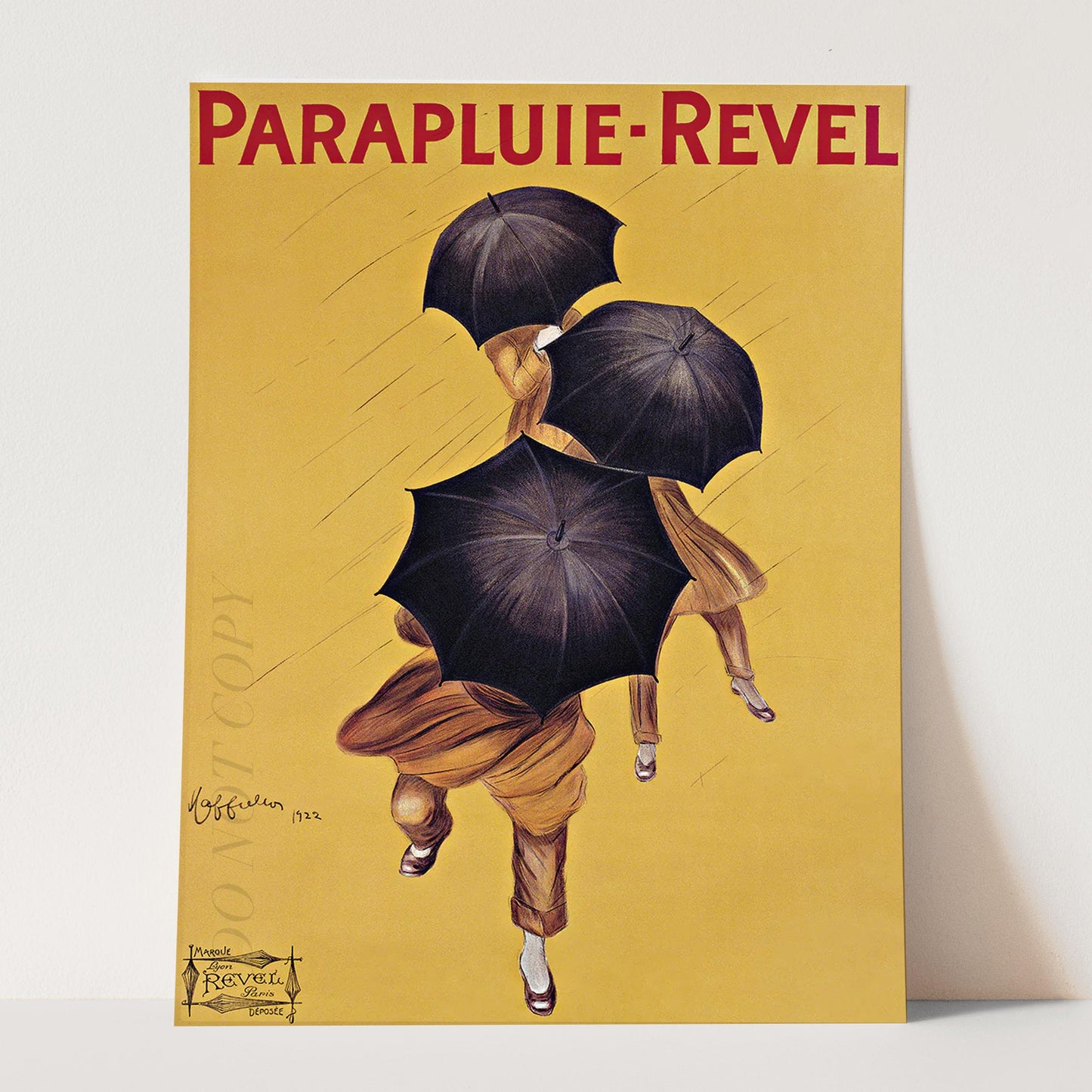 Parapluie-Revel, 1922 - Vintage Advertising Poster