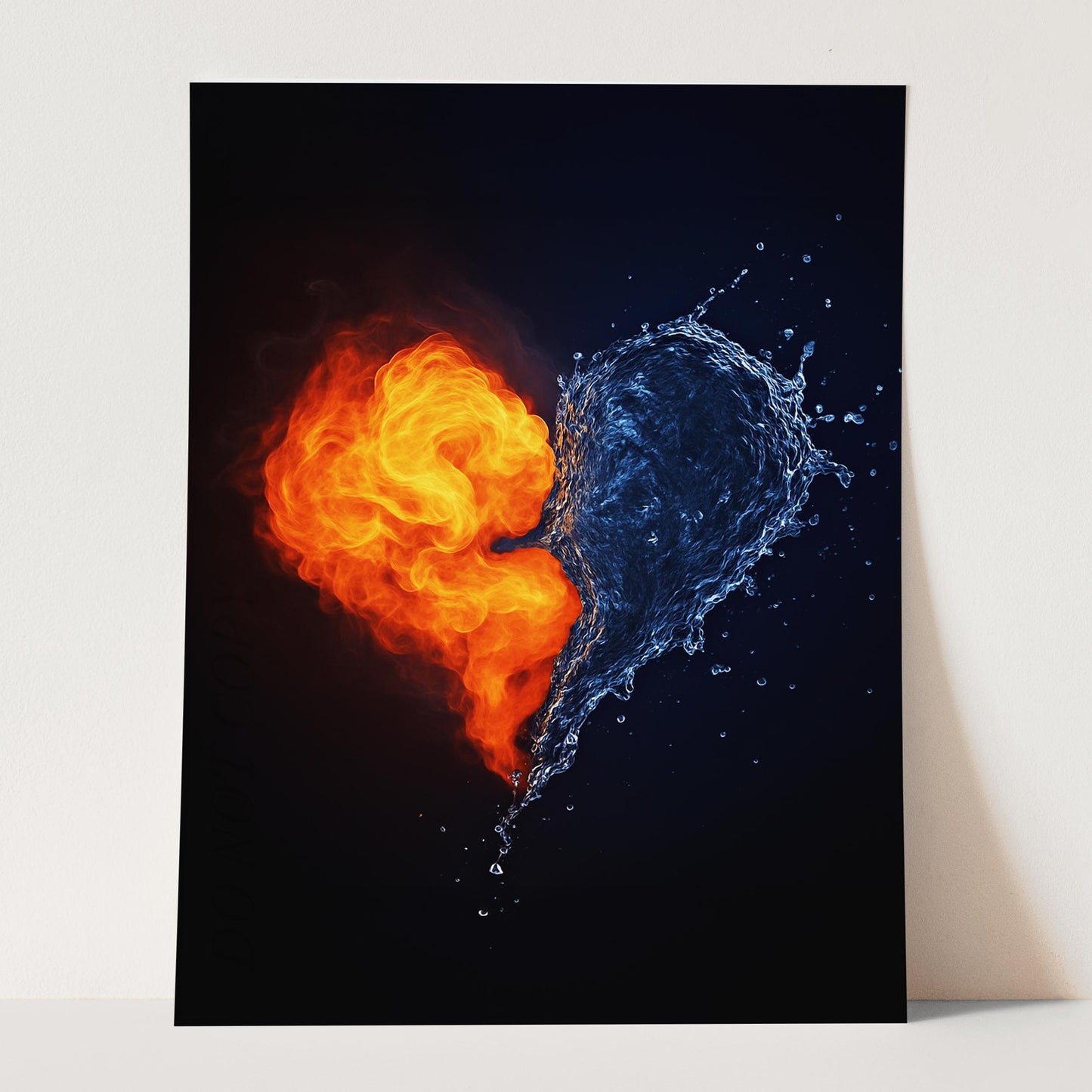 Fire And Water Heart