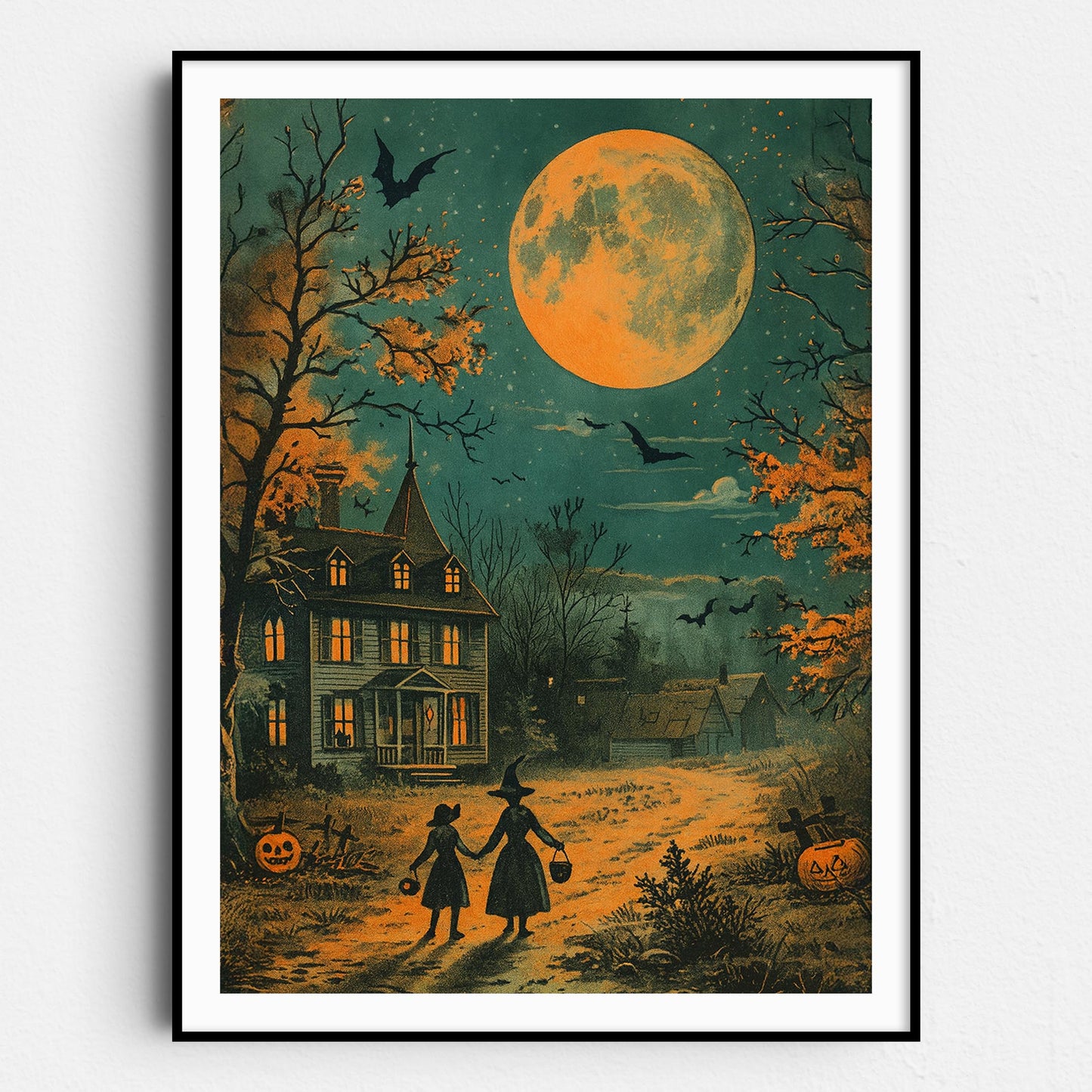 Trick or Treat at Haunted House