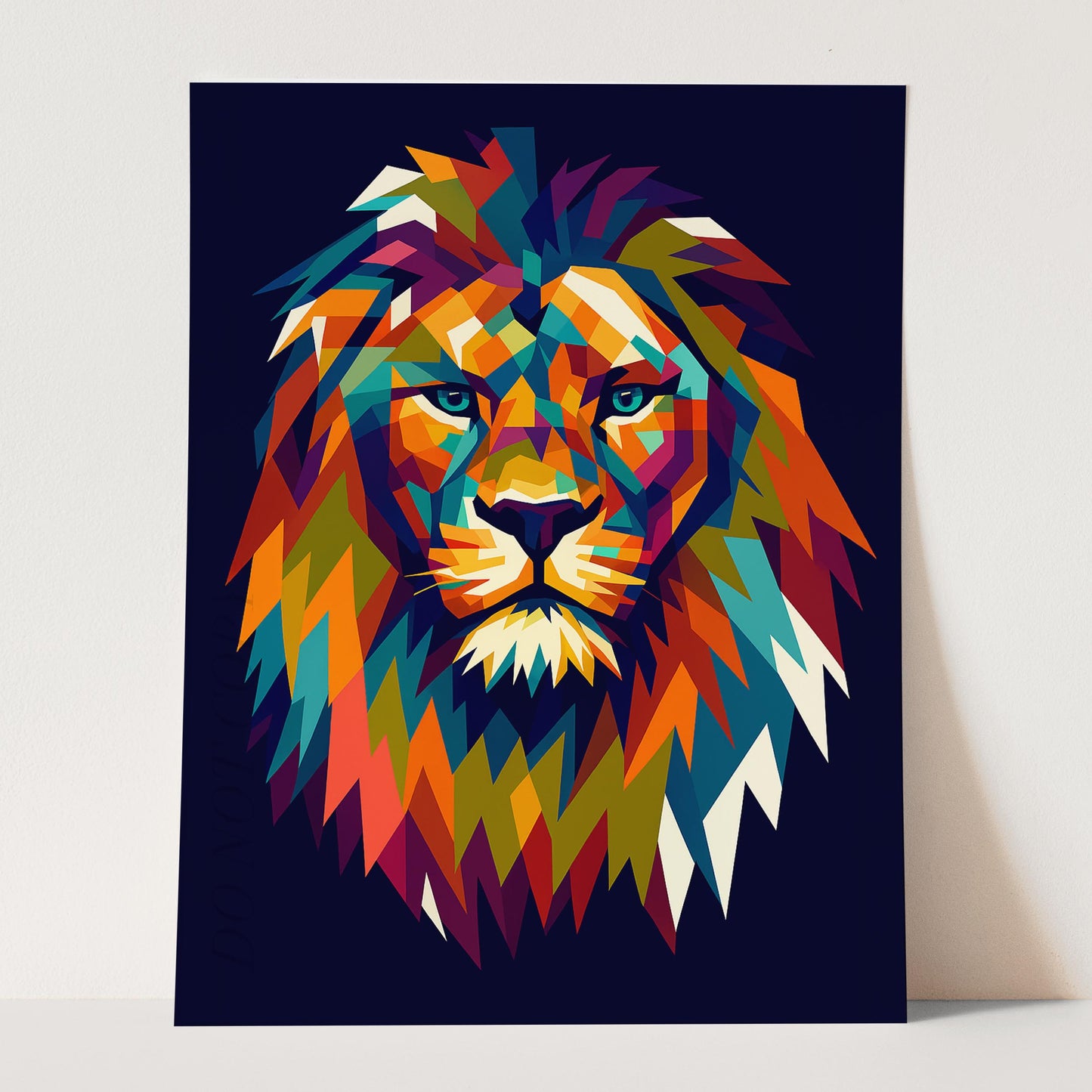 Lion Monochrome