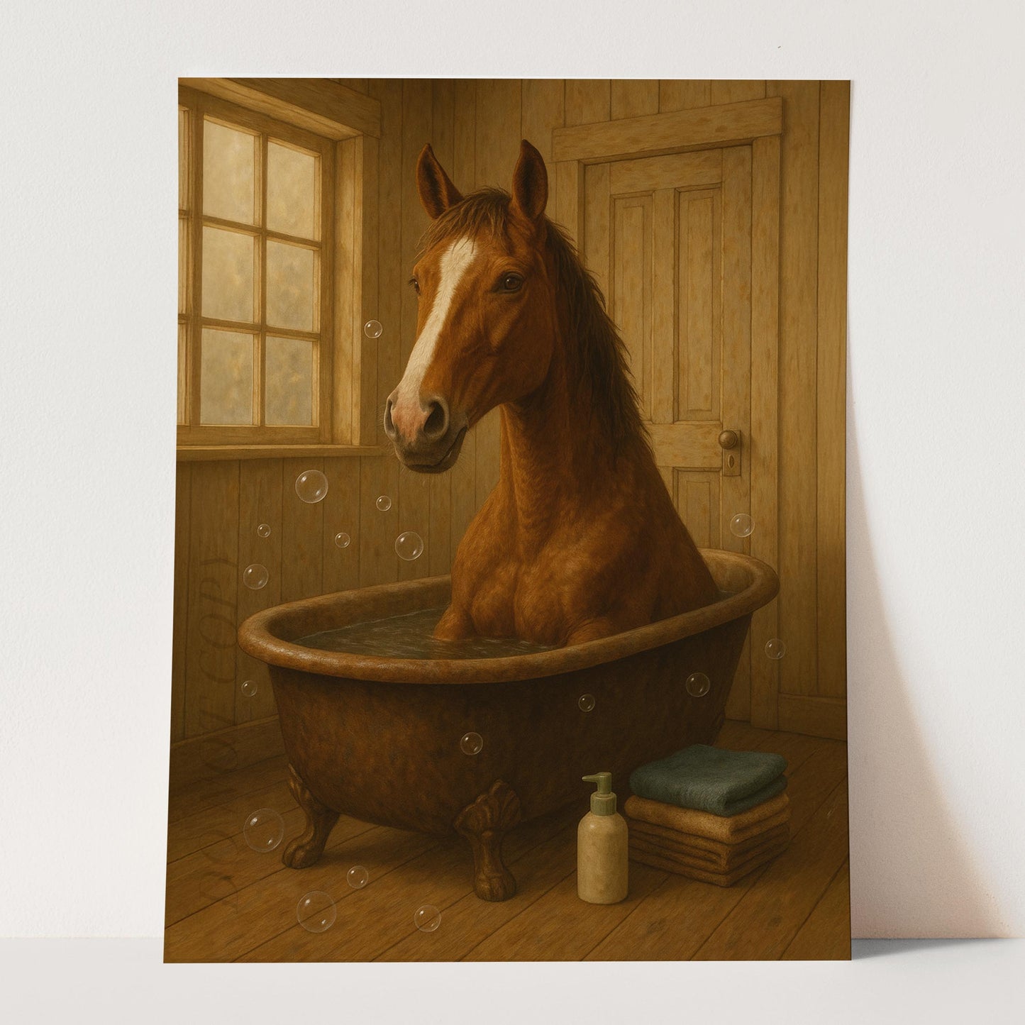 Horse Bathtub Bubble Bath