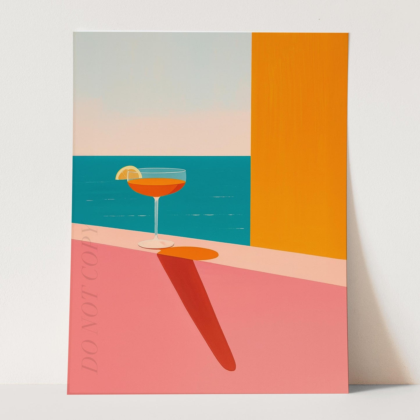 Beach Cocktail Mid Century