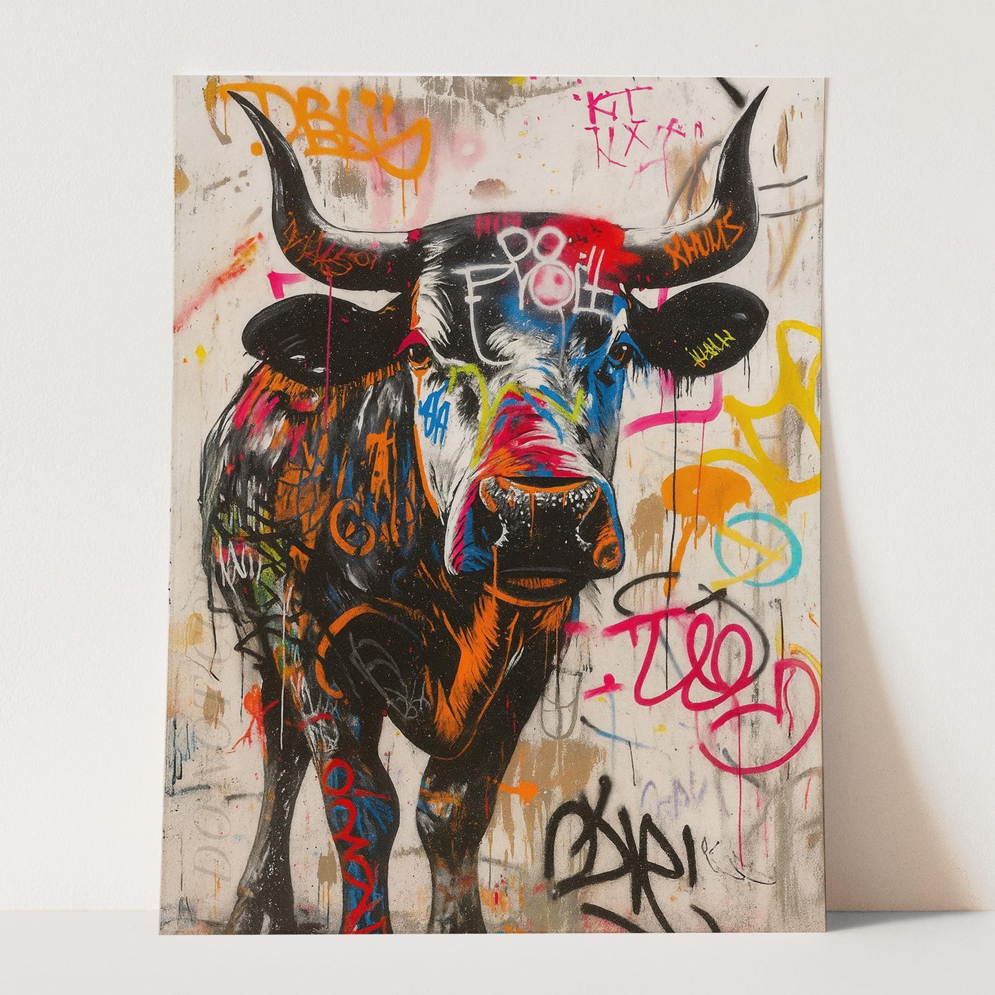 Graffiti Cow