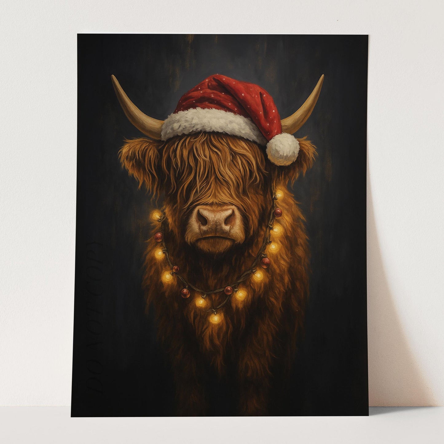 Highland Cow Christmas