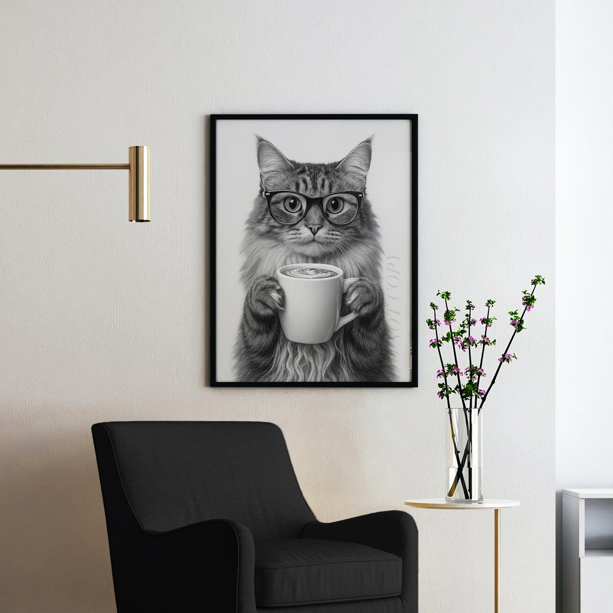 Cat Love Latte