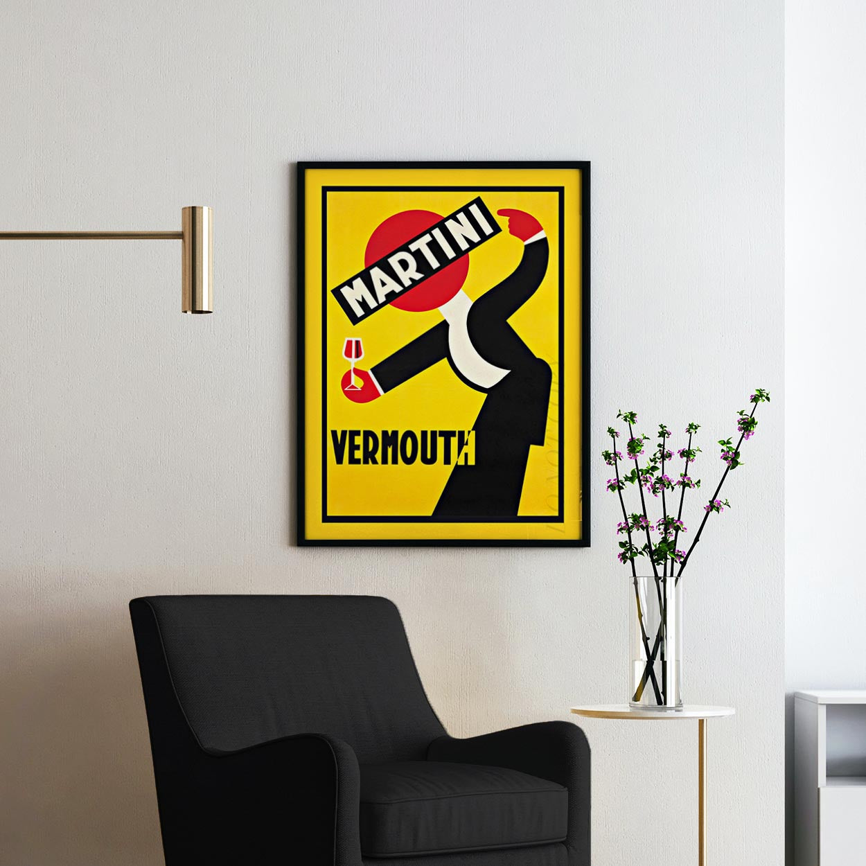 Martini Vermouth - Vintage Advertising Poster
