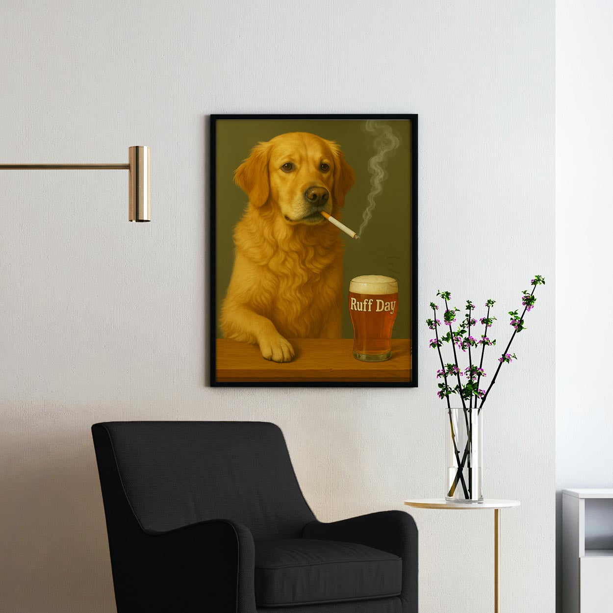 Golden Retriever - Ruff Day