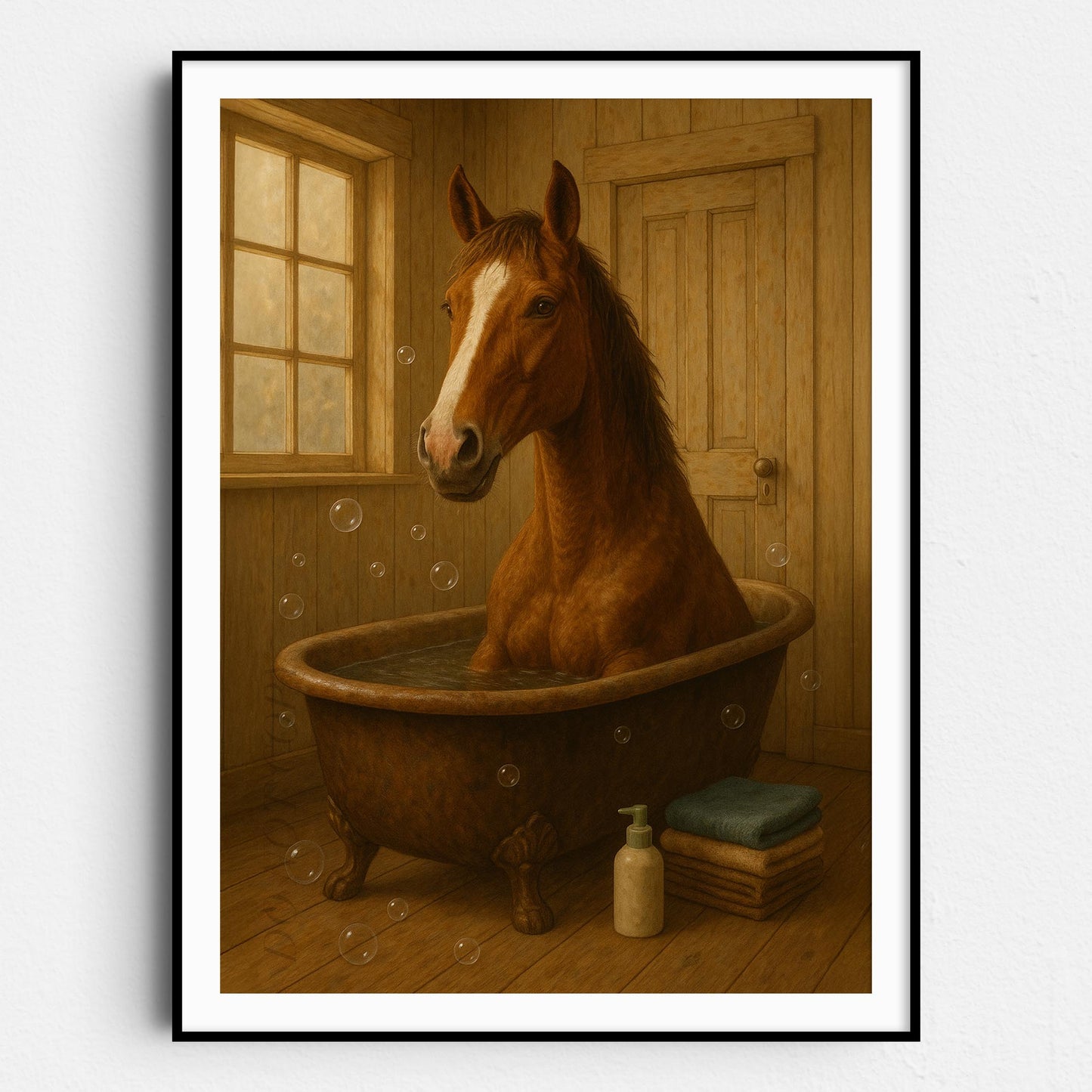 Horse Bathtub Bubble Bath