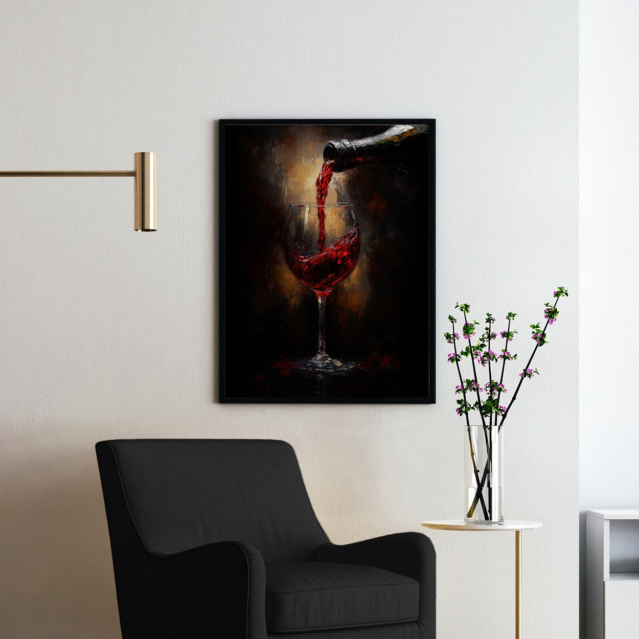 Pouring Red Wine