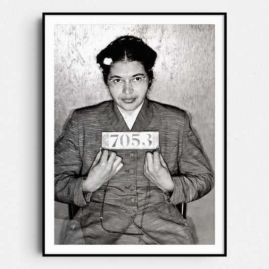 Rosa Parks 1955 Booking Photo Mugshot