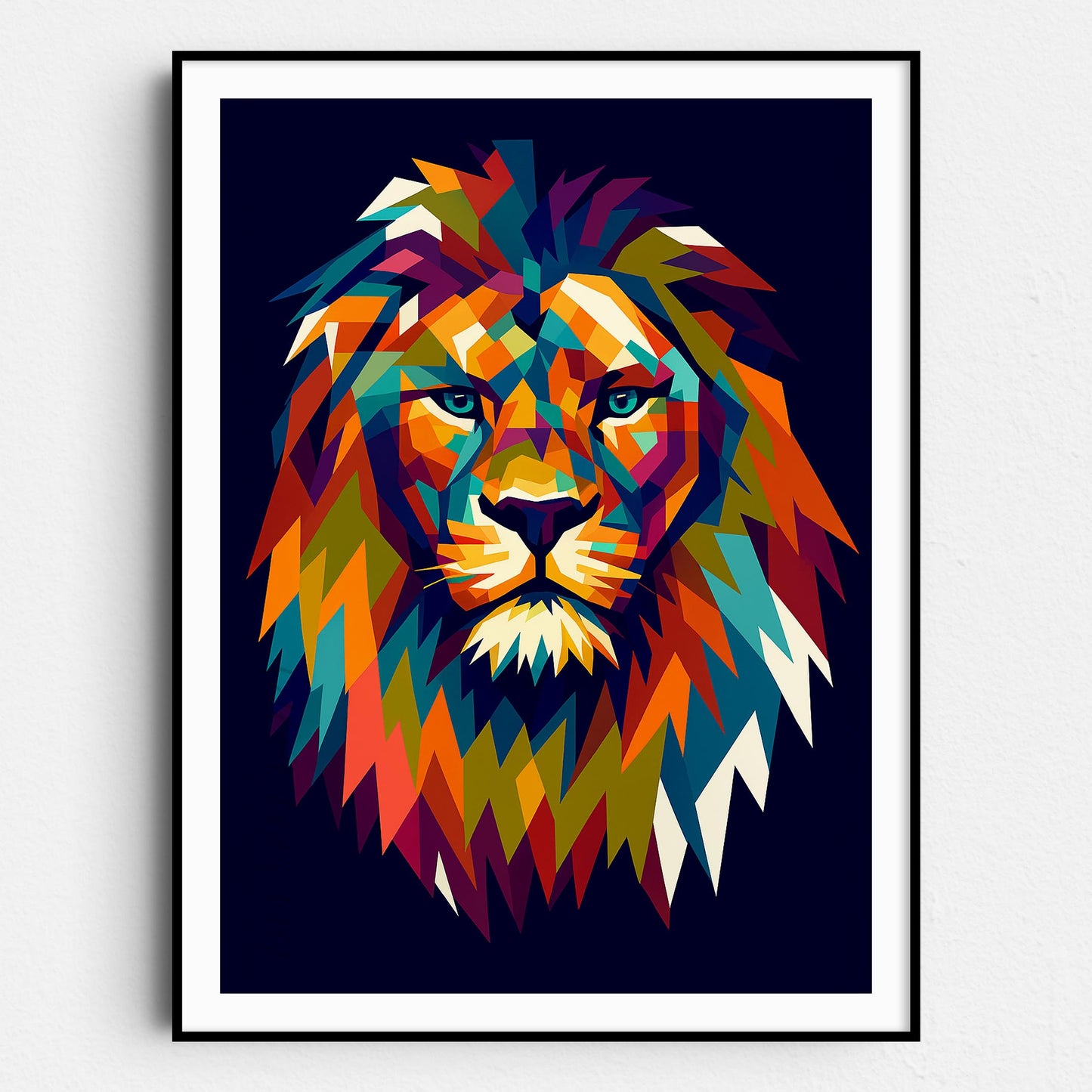 Lion Monochrome