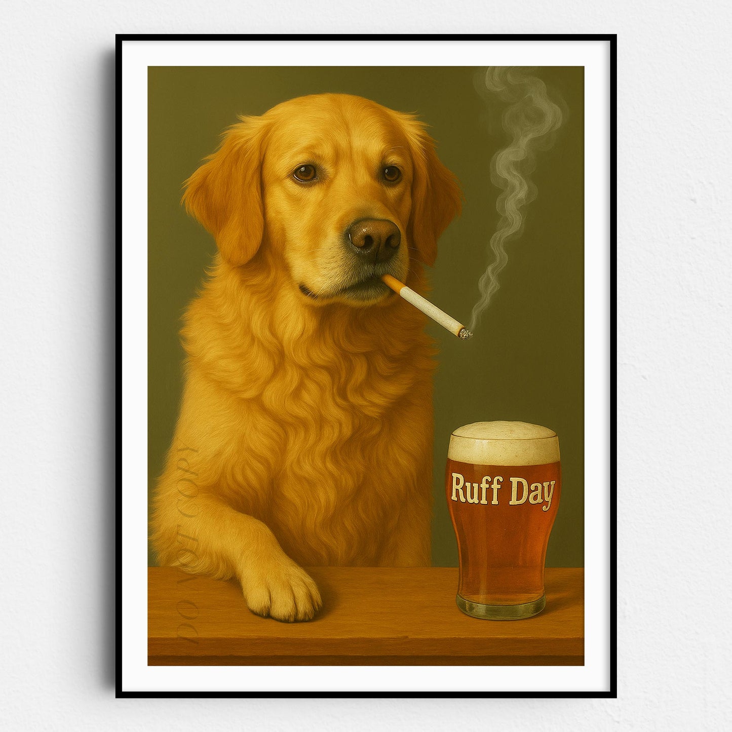 Golden Retriever - Ruff Day