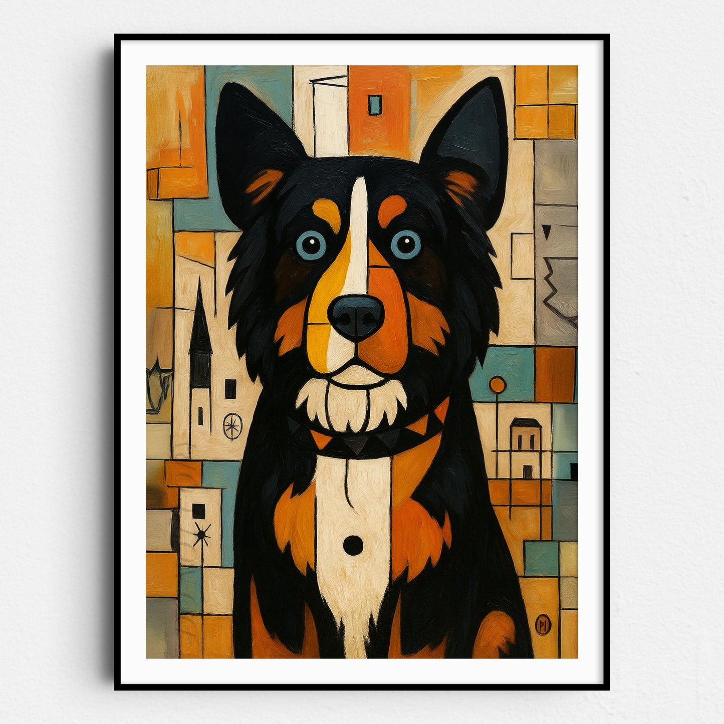 The Bernese Mountain Picasso Dog