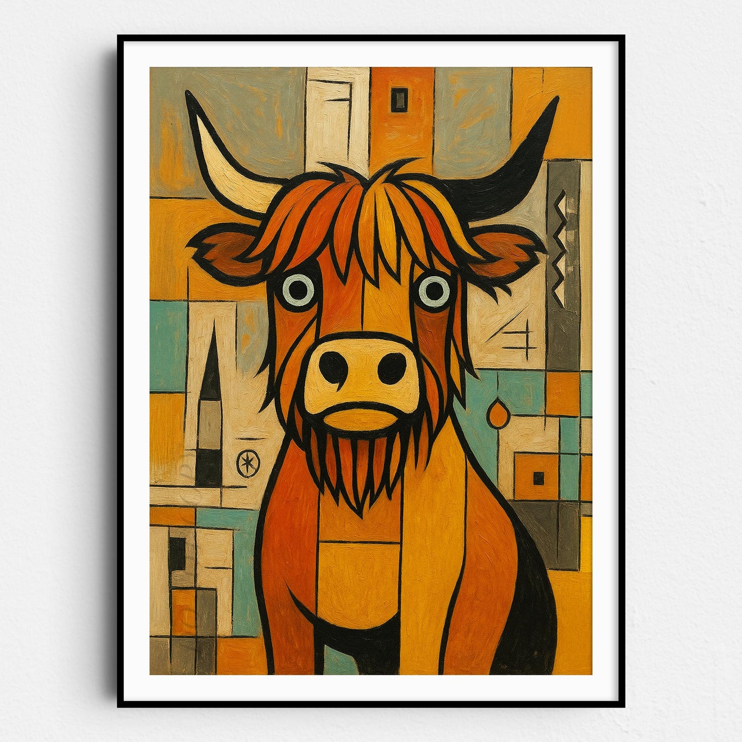The Highland Cow Picasso