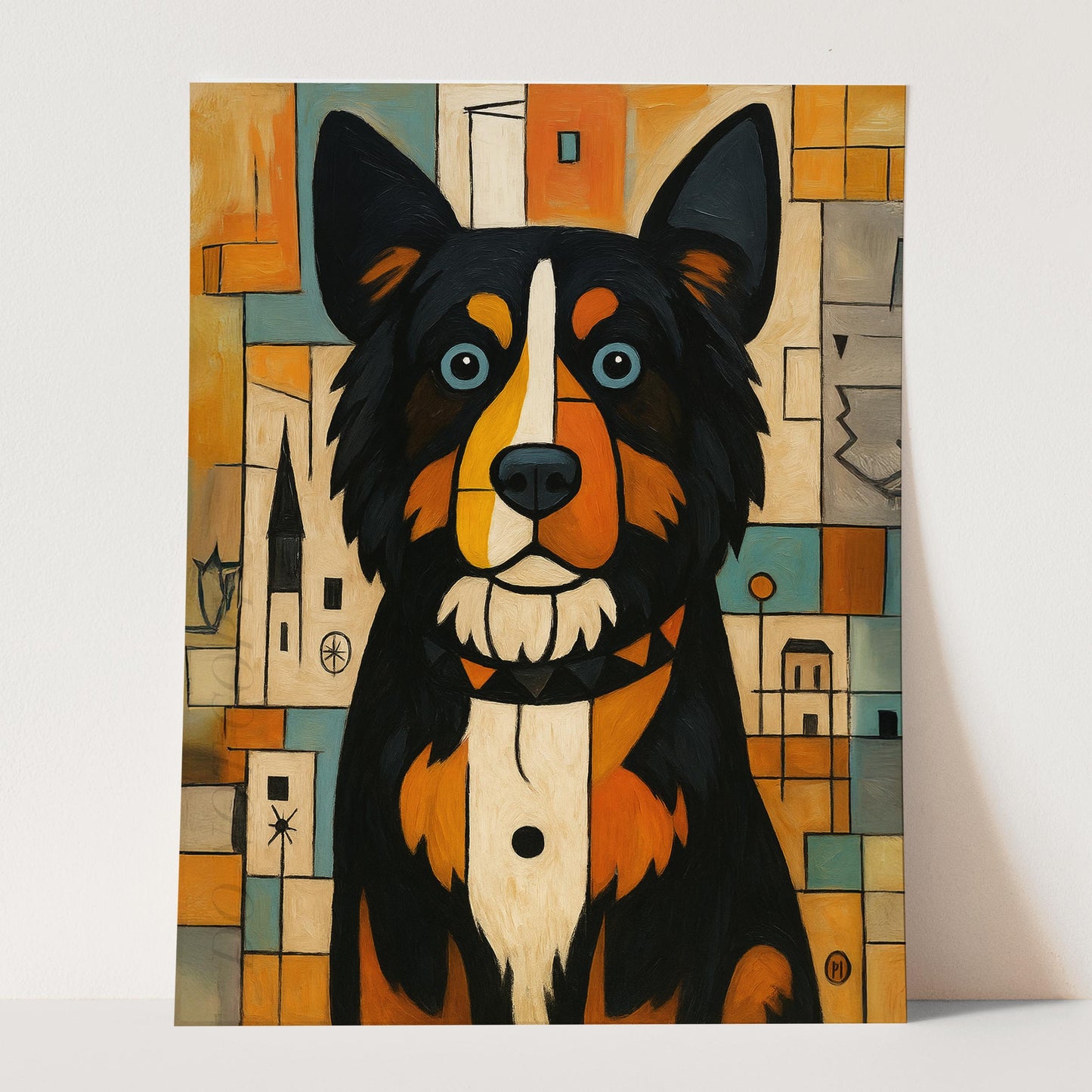 The Bernese Mountain Picasso Dog