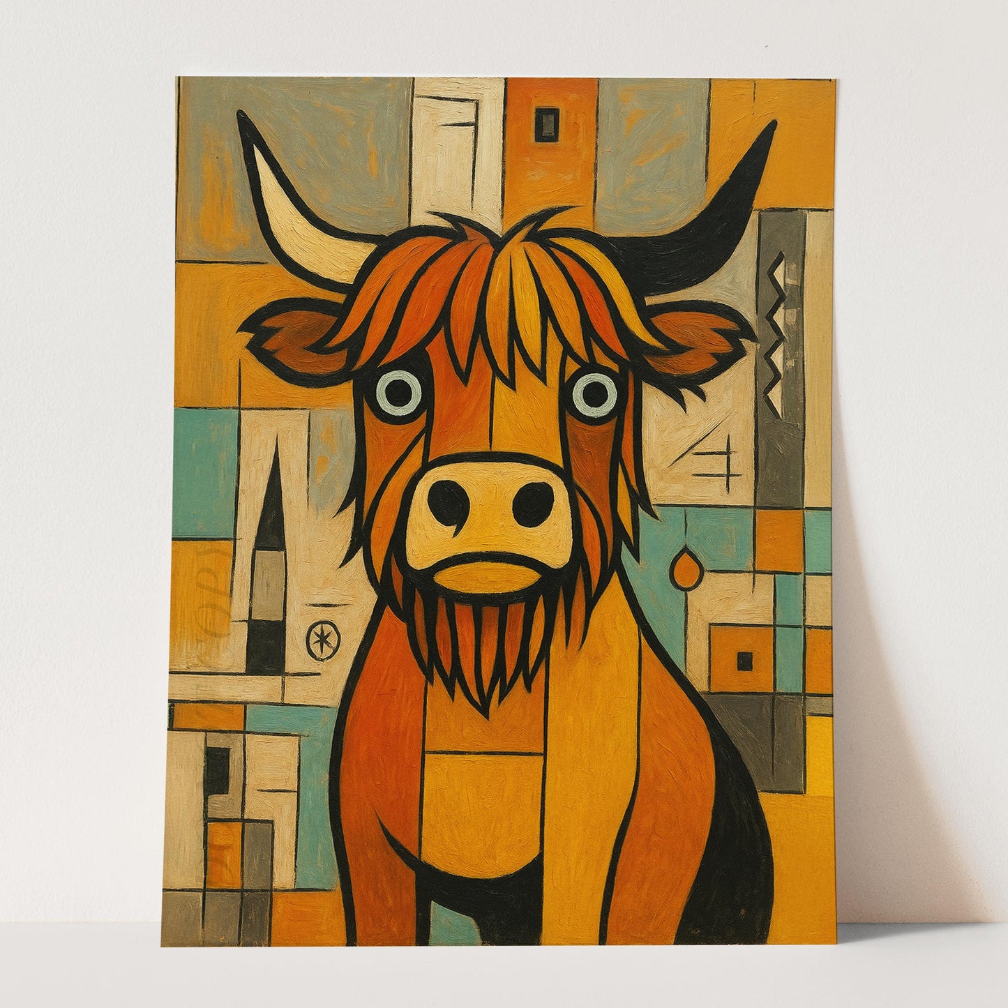 The Highland Cow Picasso