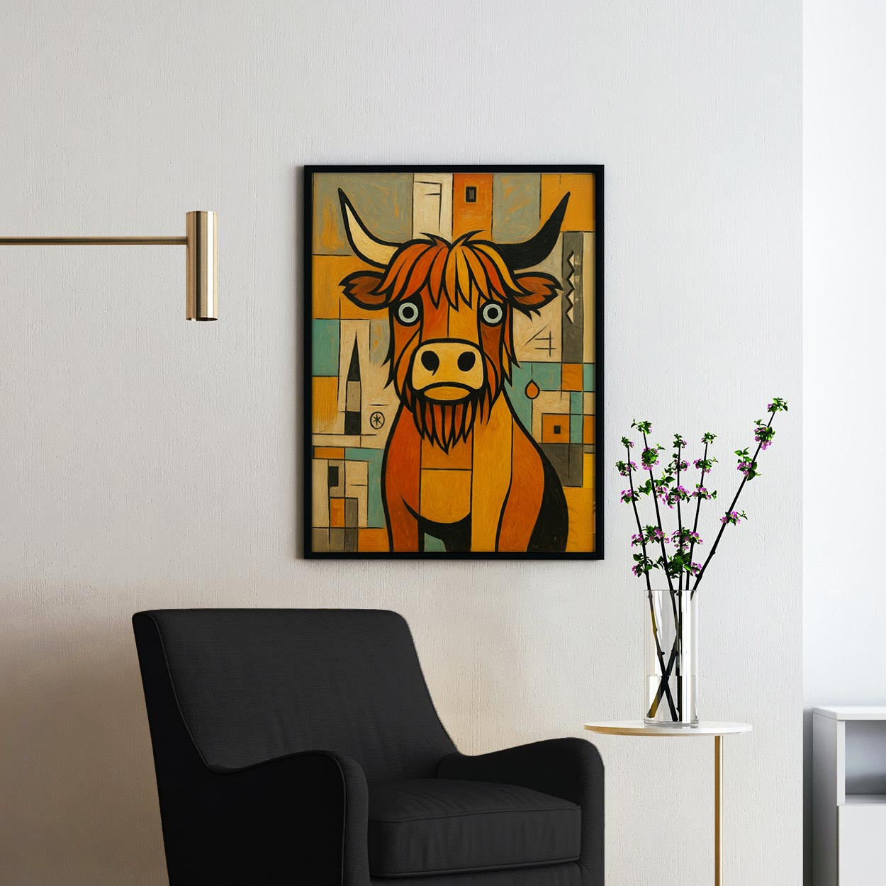 The Highland Cow Picasso