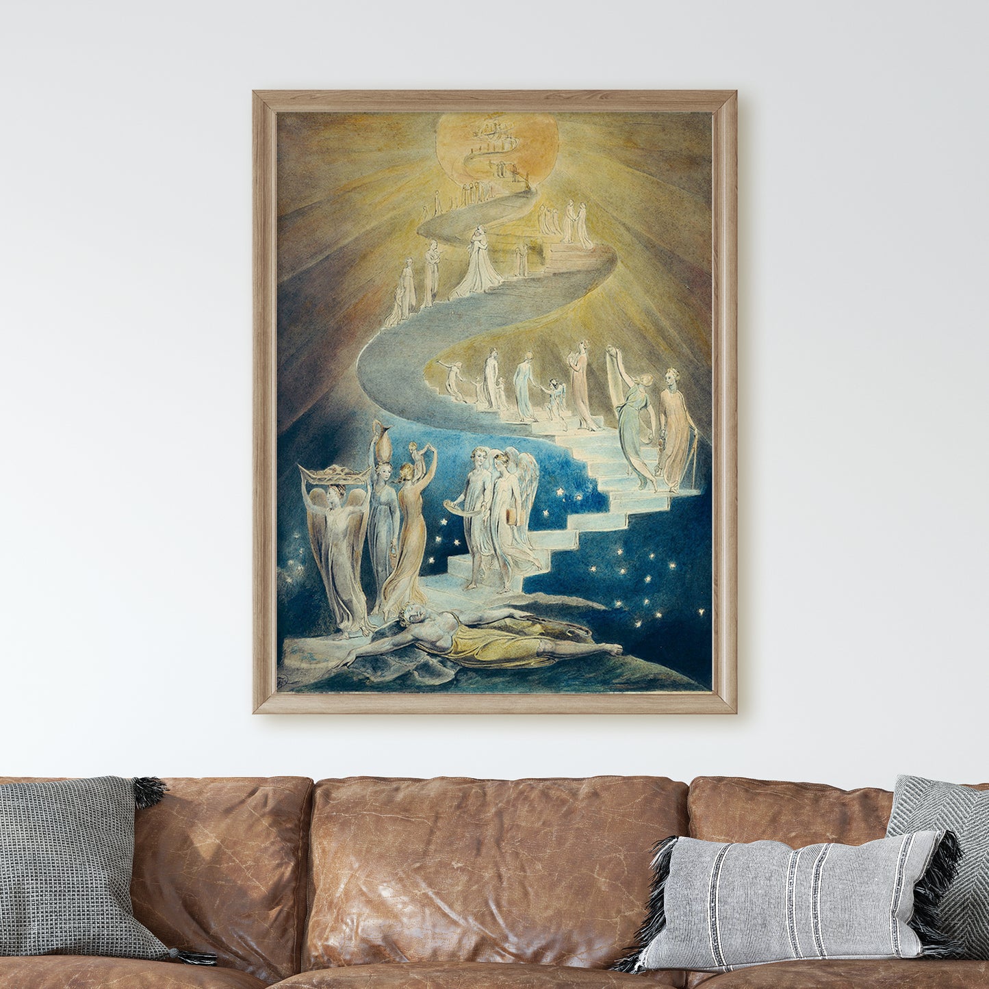 Jacobs Ladder by William Blake