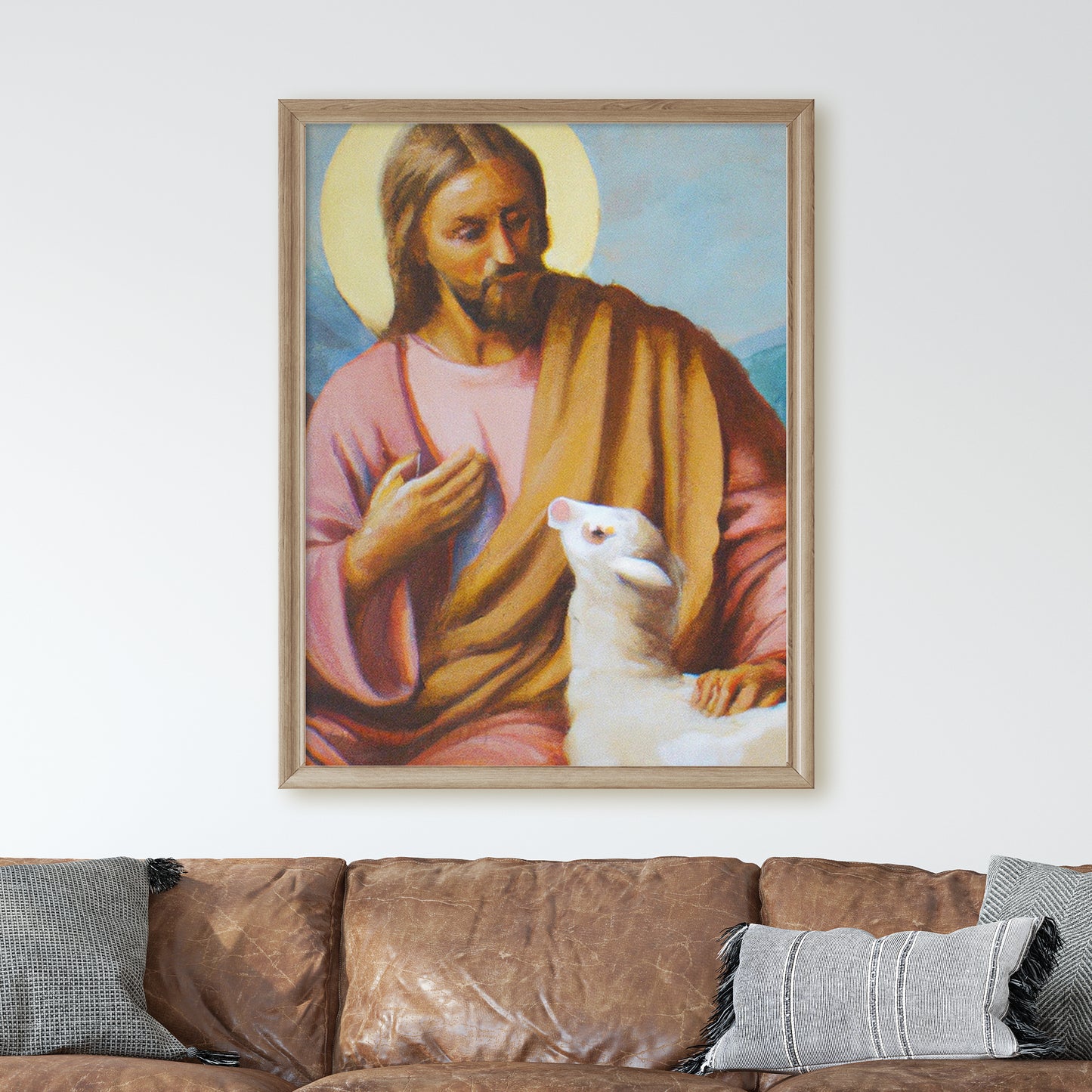 Jesus With The Lamb