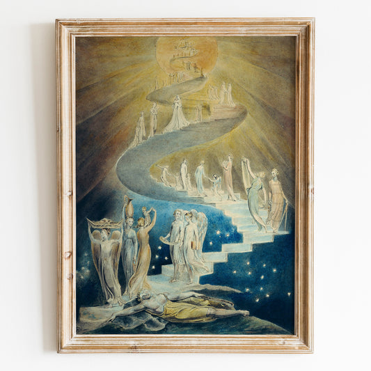 Jacobs Ladder by William Blake